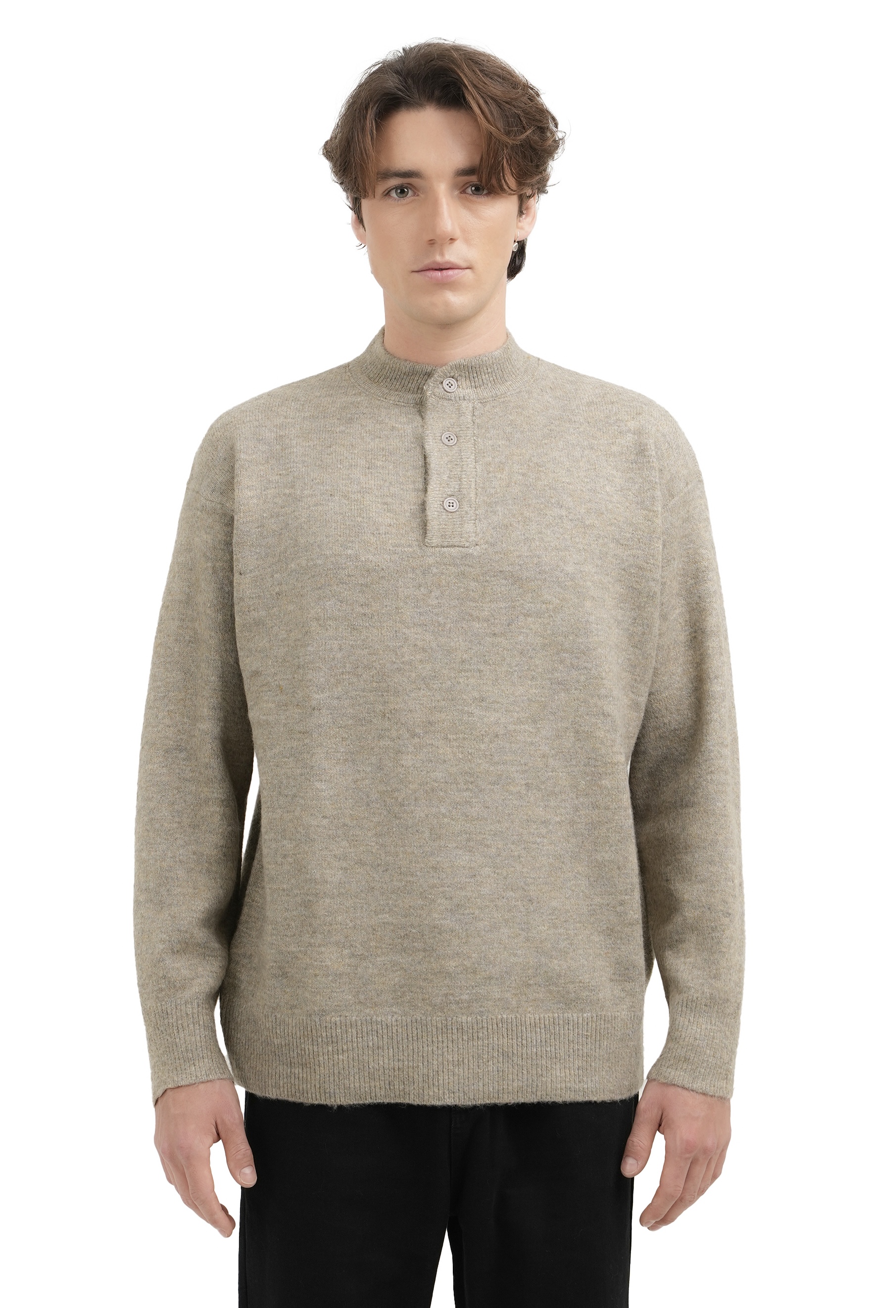 VENN SWEATER - LIGHT BROWN