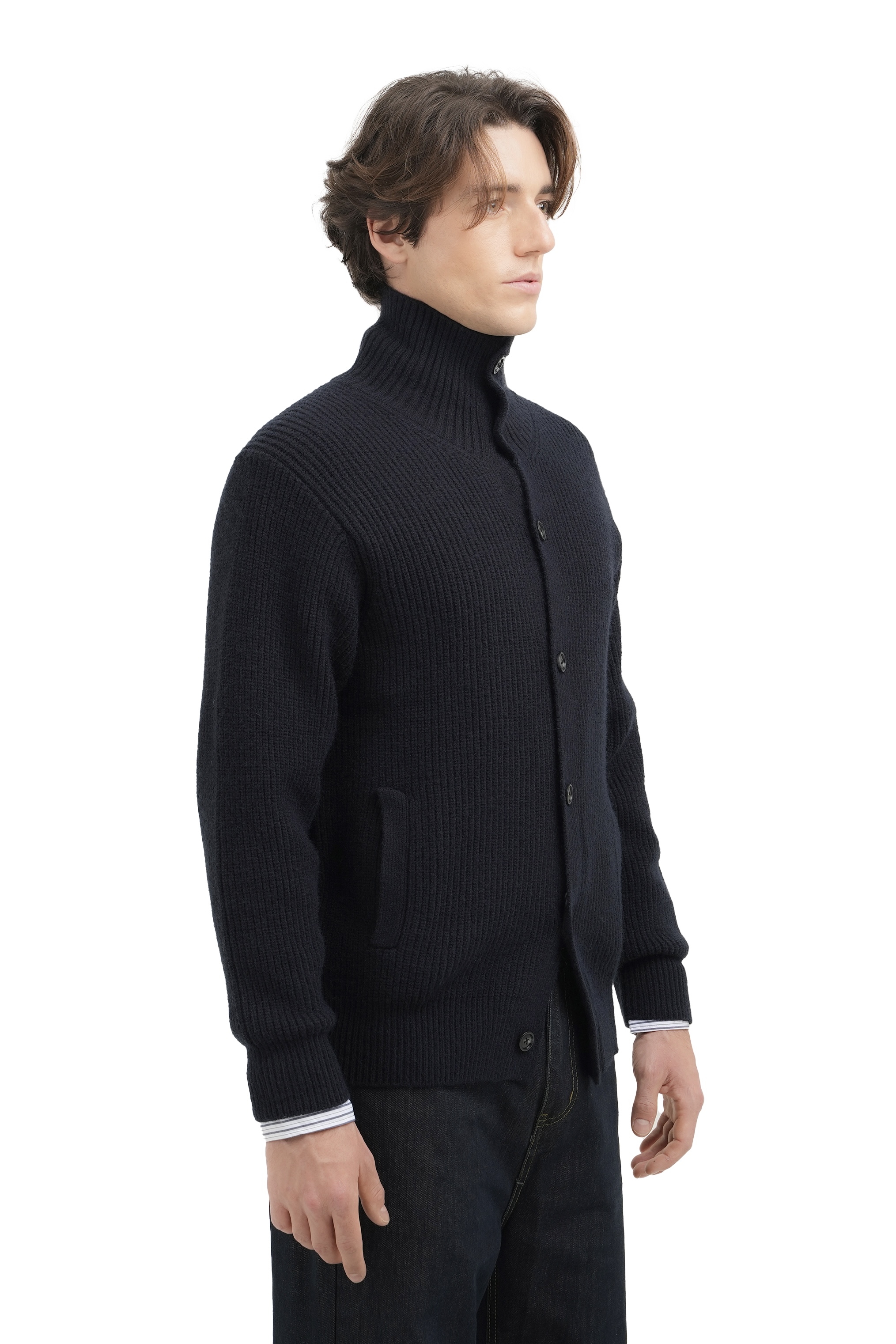 FARLEY CARDIGAN - NAVY 