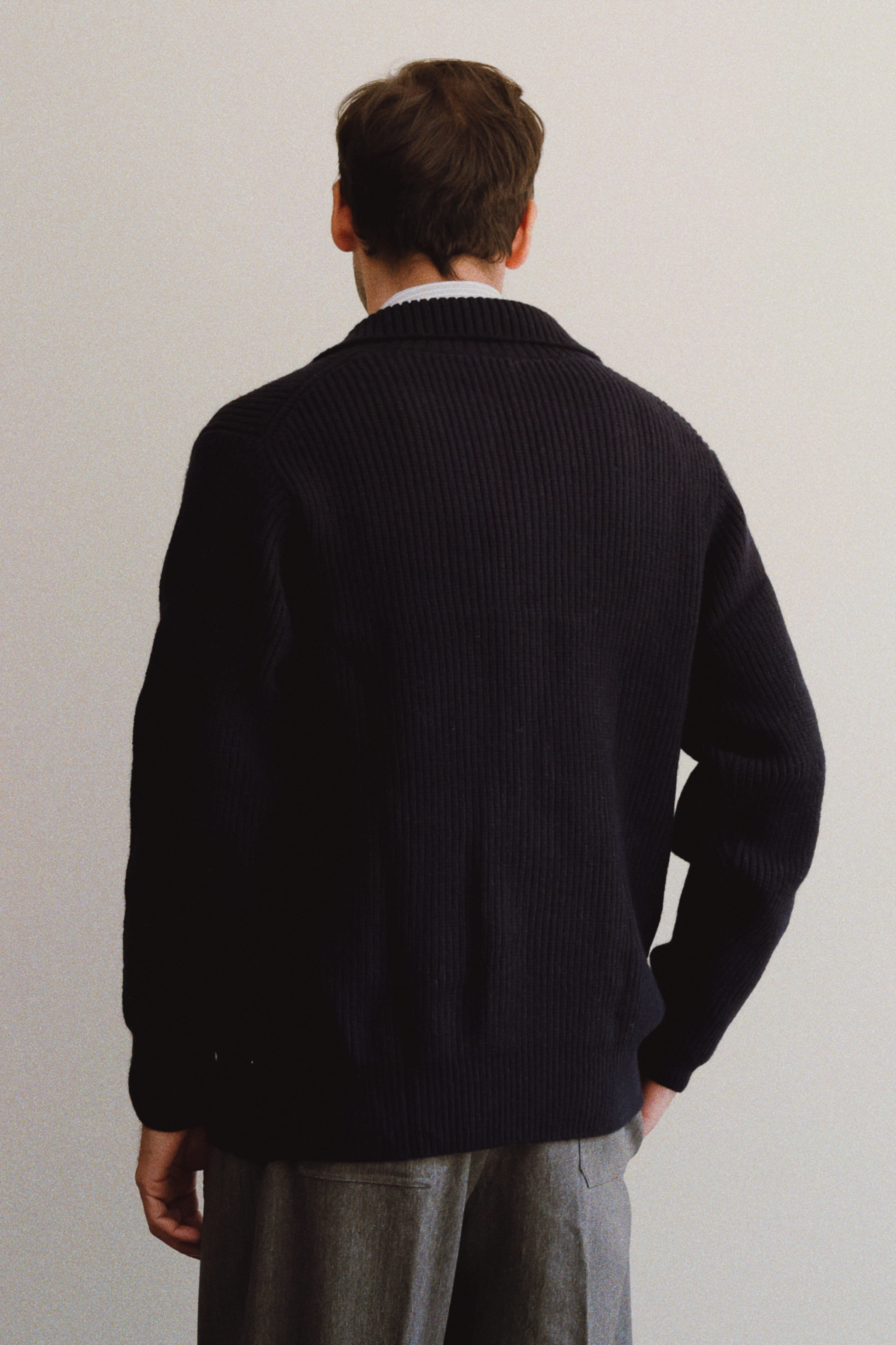 FARLEY CARDIGAN - NAVY 