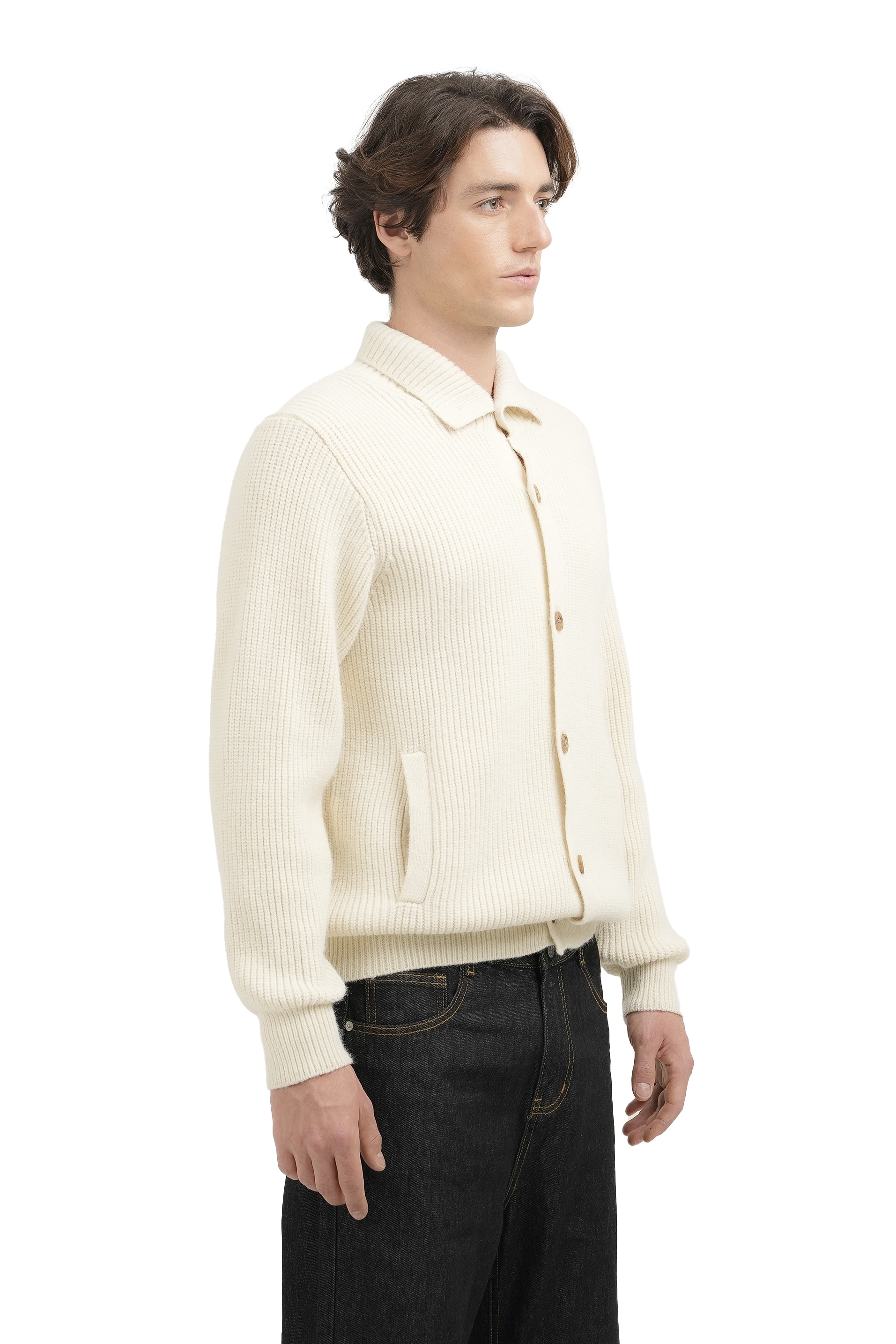 FARLEY CARDIGAN - OFF WHITE