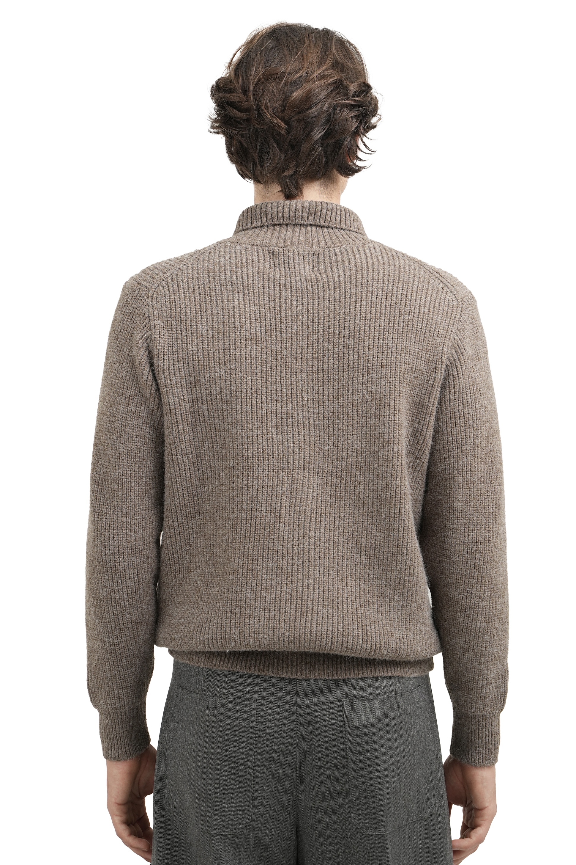 FARLEY CARDIGAN - BROWN