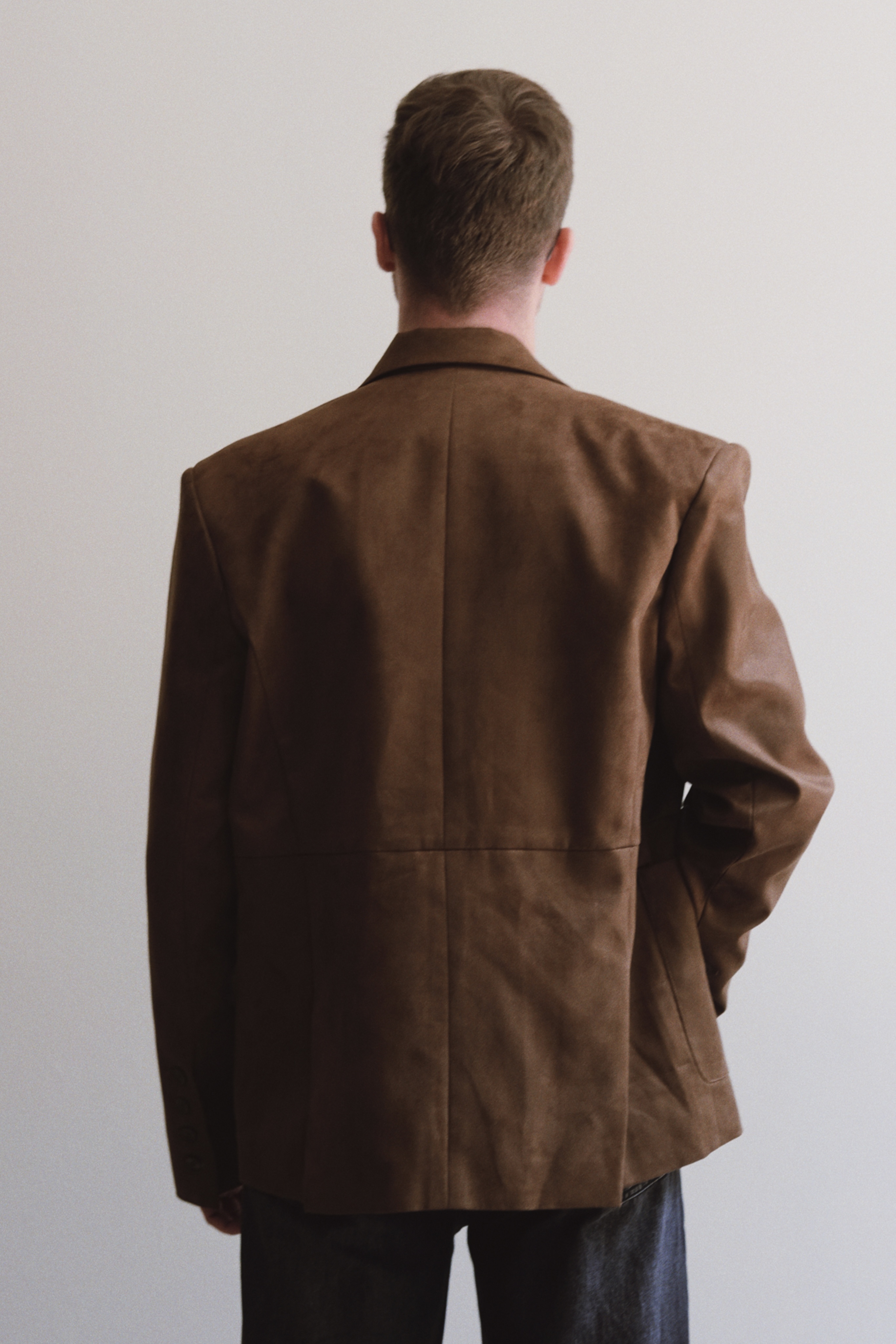 NOTEN BLAZER - BROWN 