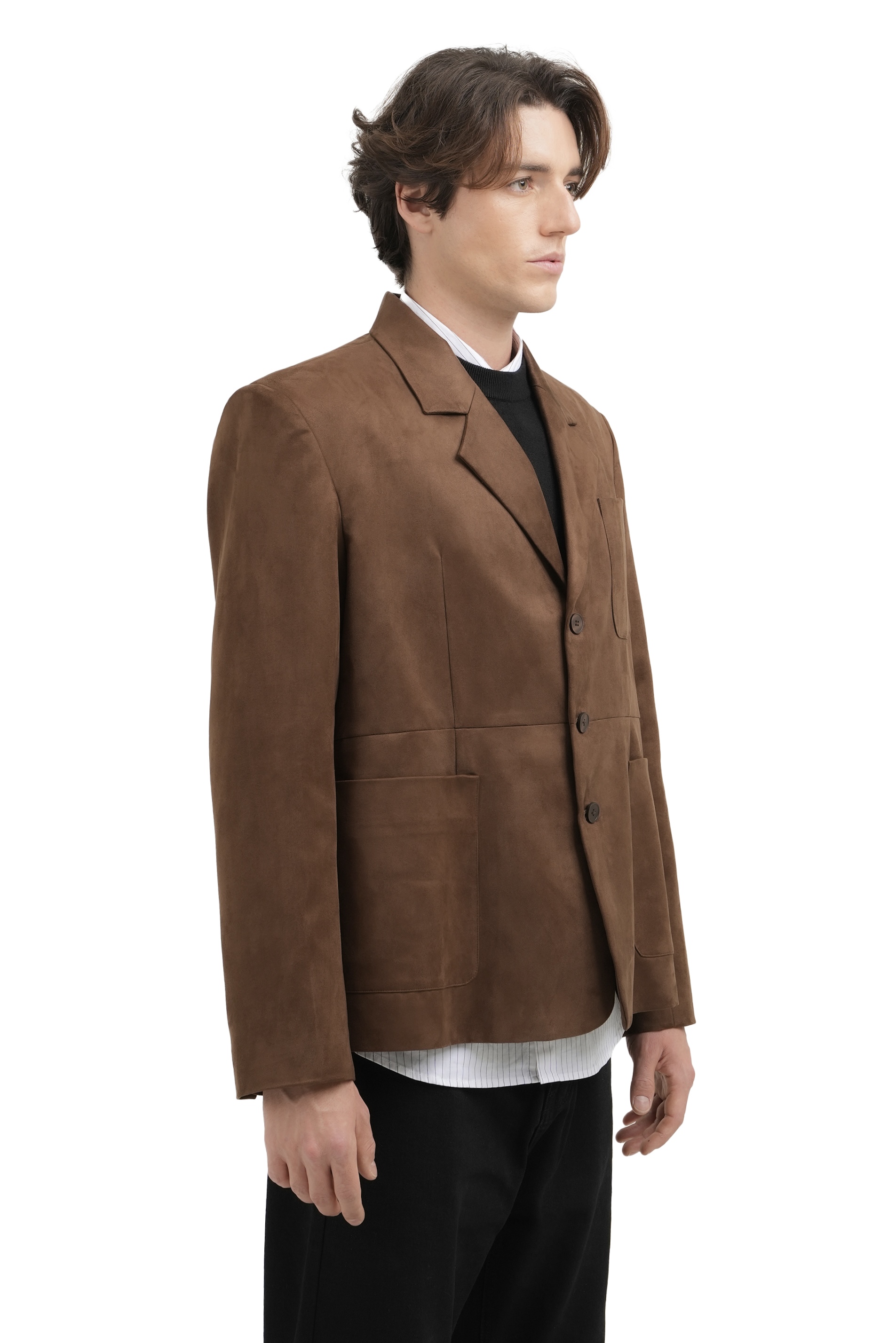 NOTEN BLAZER - BROWN 