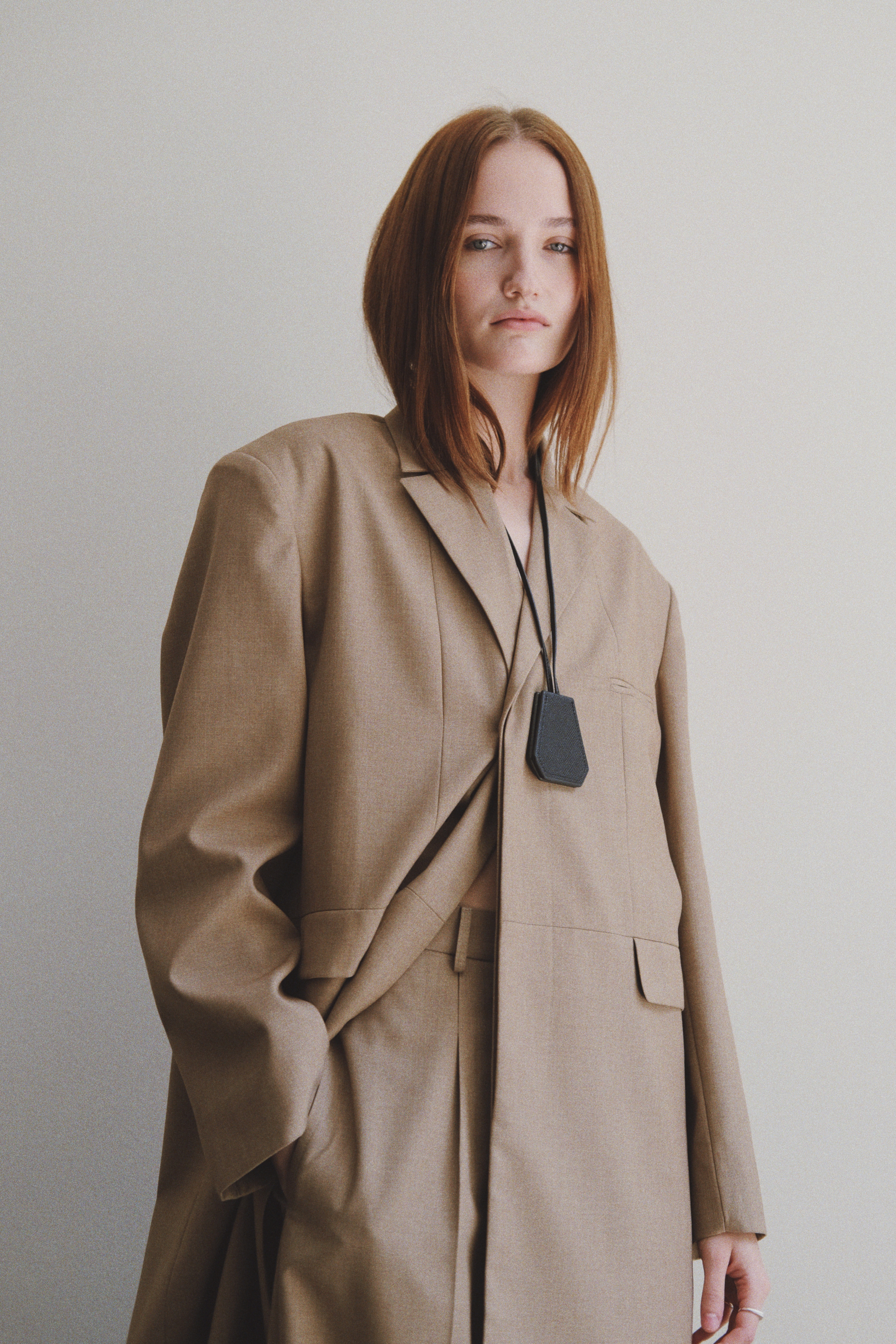 GEOFFREY COAT - NEUTRAL 