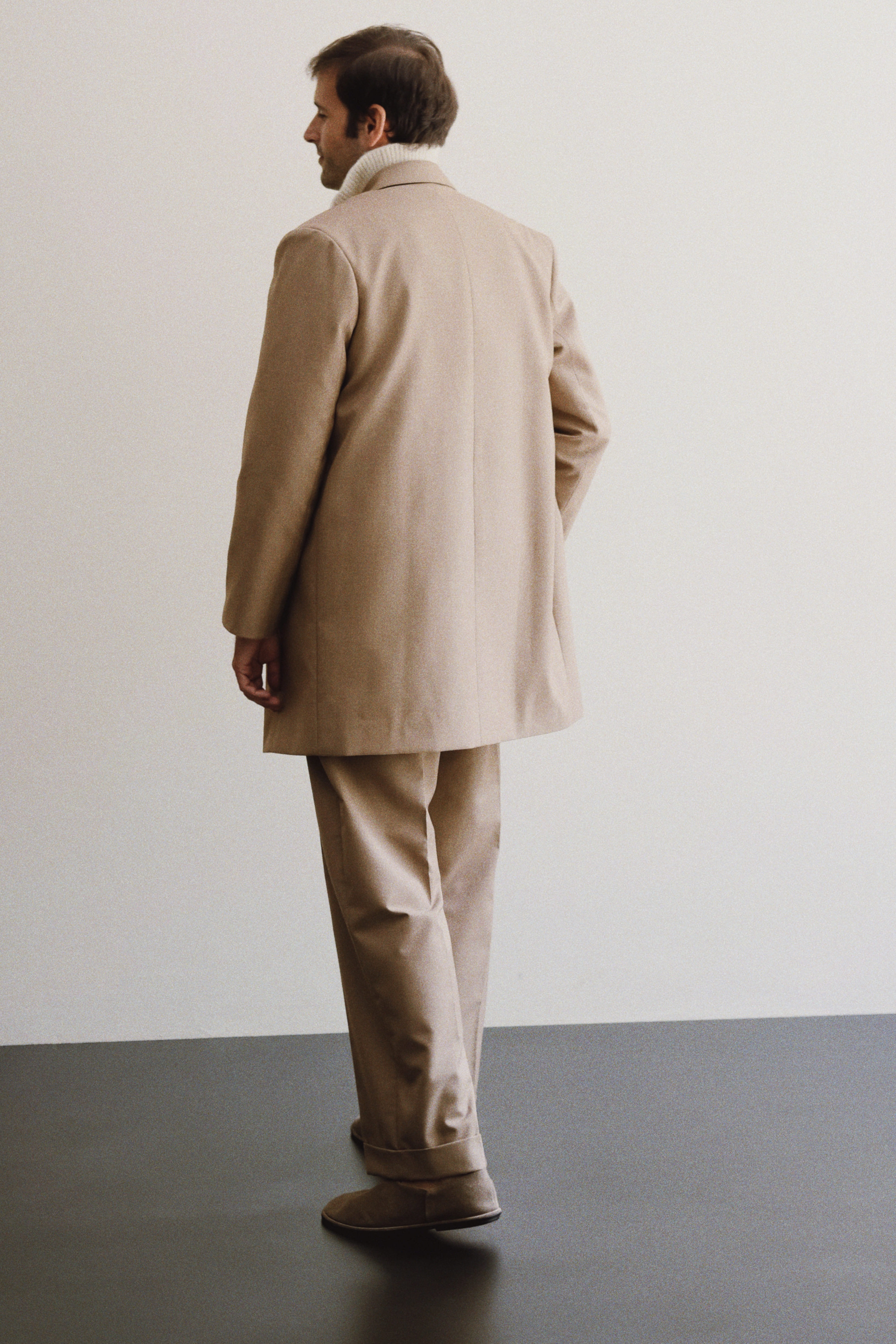 GEOFFREY COAT - NEUTRAL 