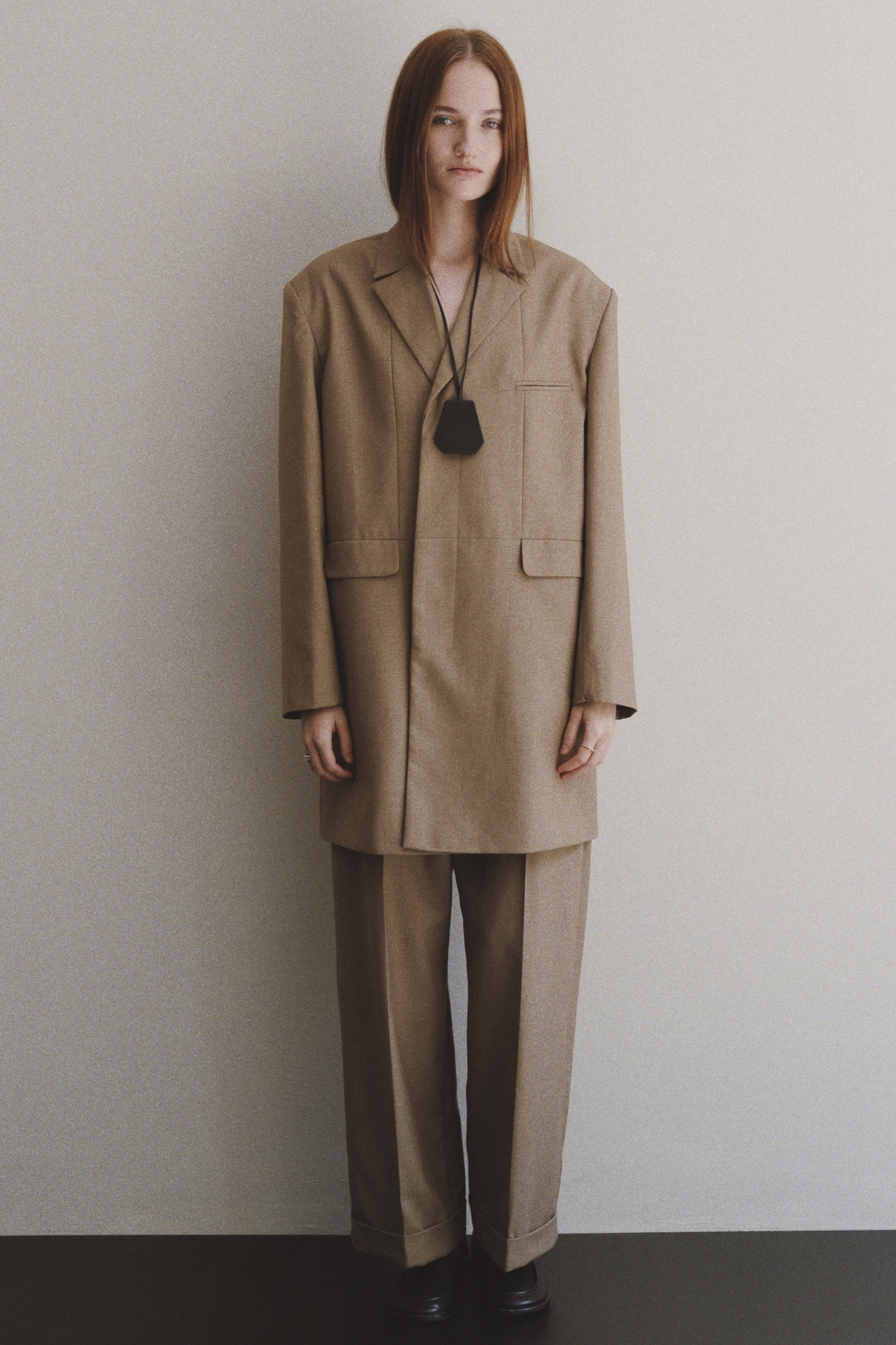 GEOFFREY COAT - NEUTRAL 