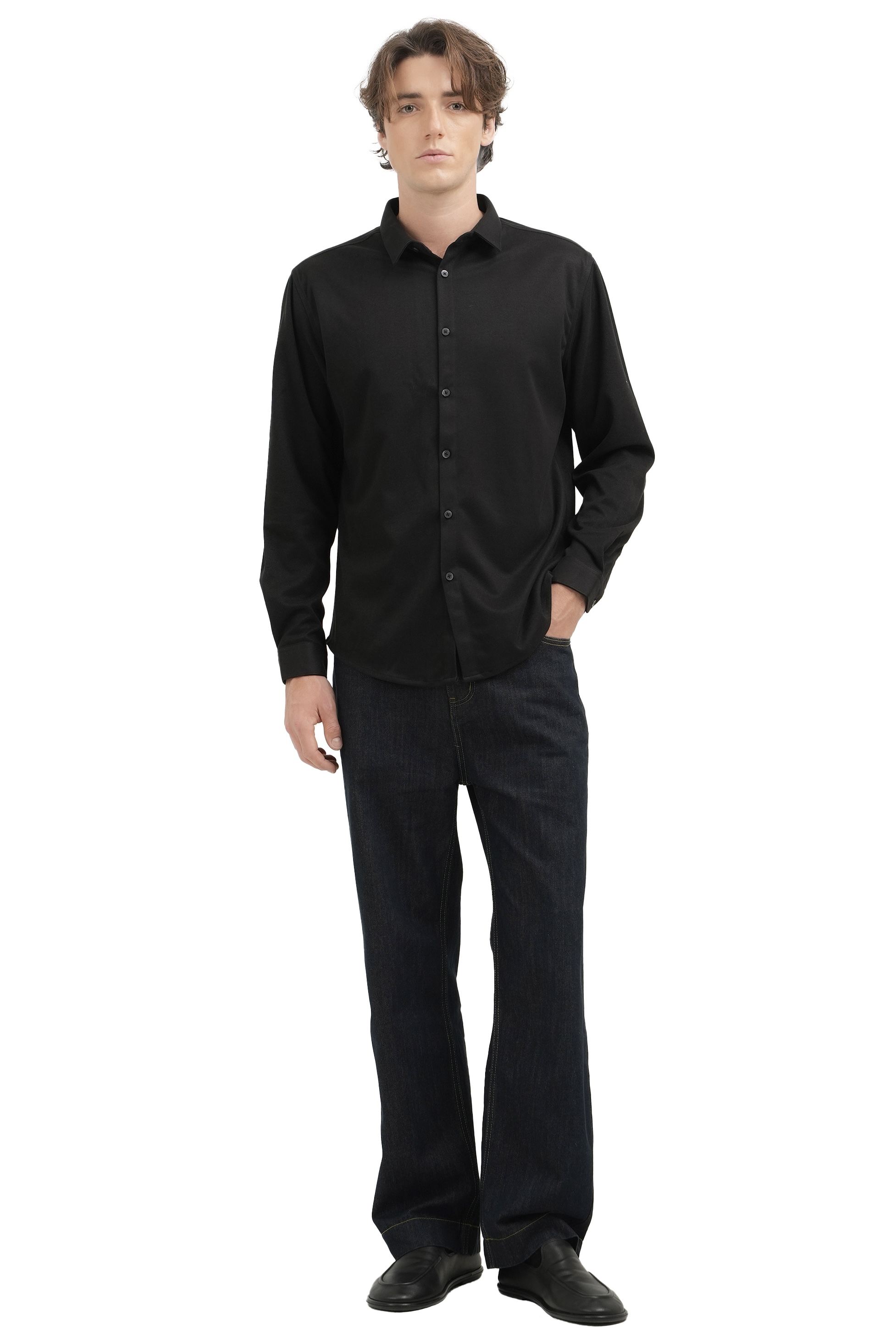 LUCA SHIRT - BLACK 