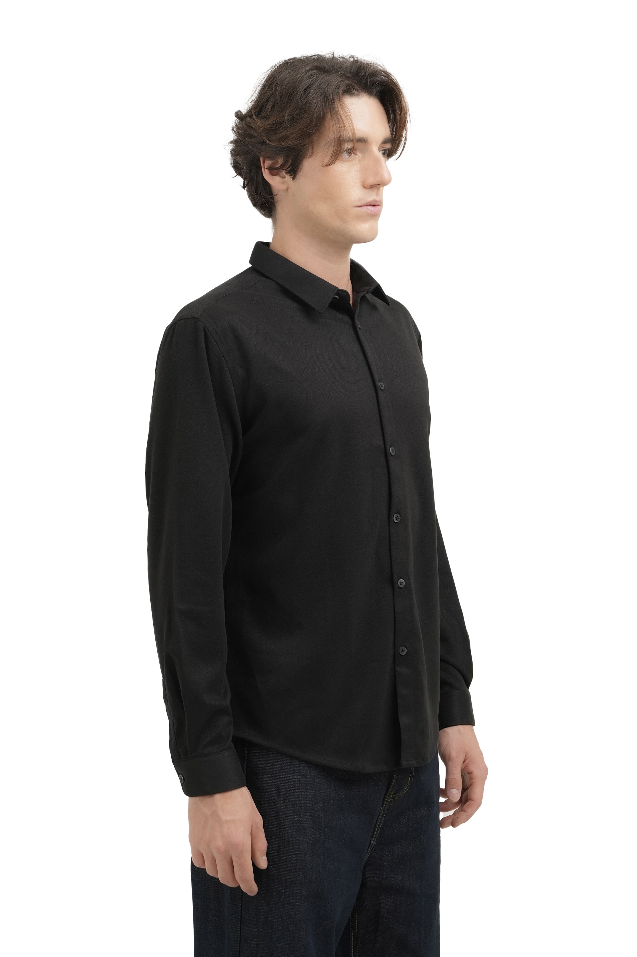 LUCA SHIRT - BLACK 