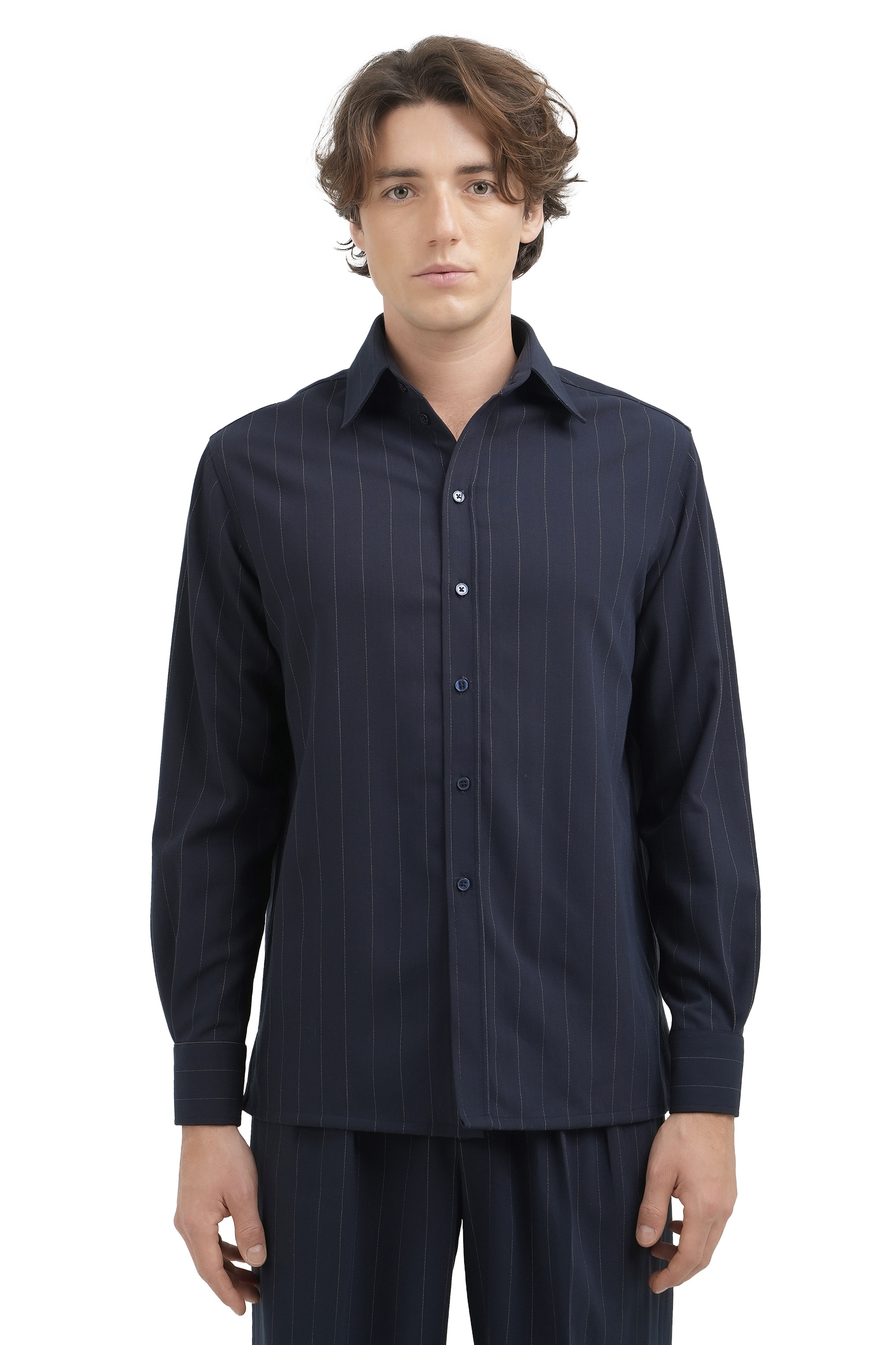 DOMINIC SHIRT - NAVY 