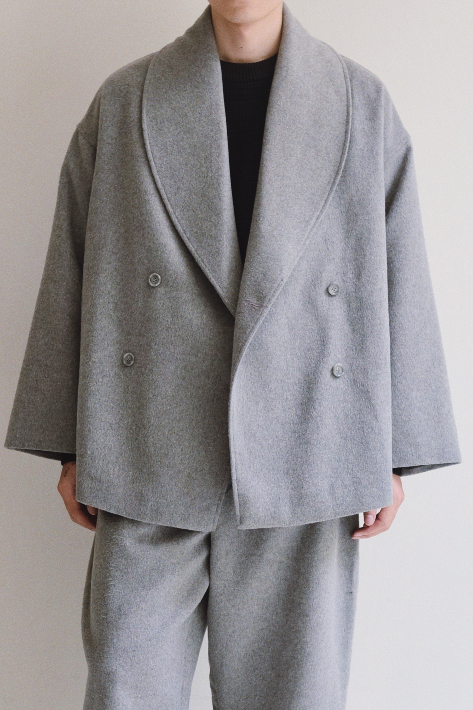 HARBIN JACKET - LIGHT GREY 