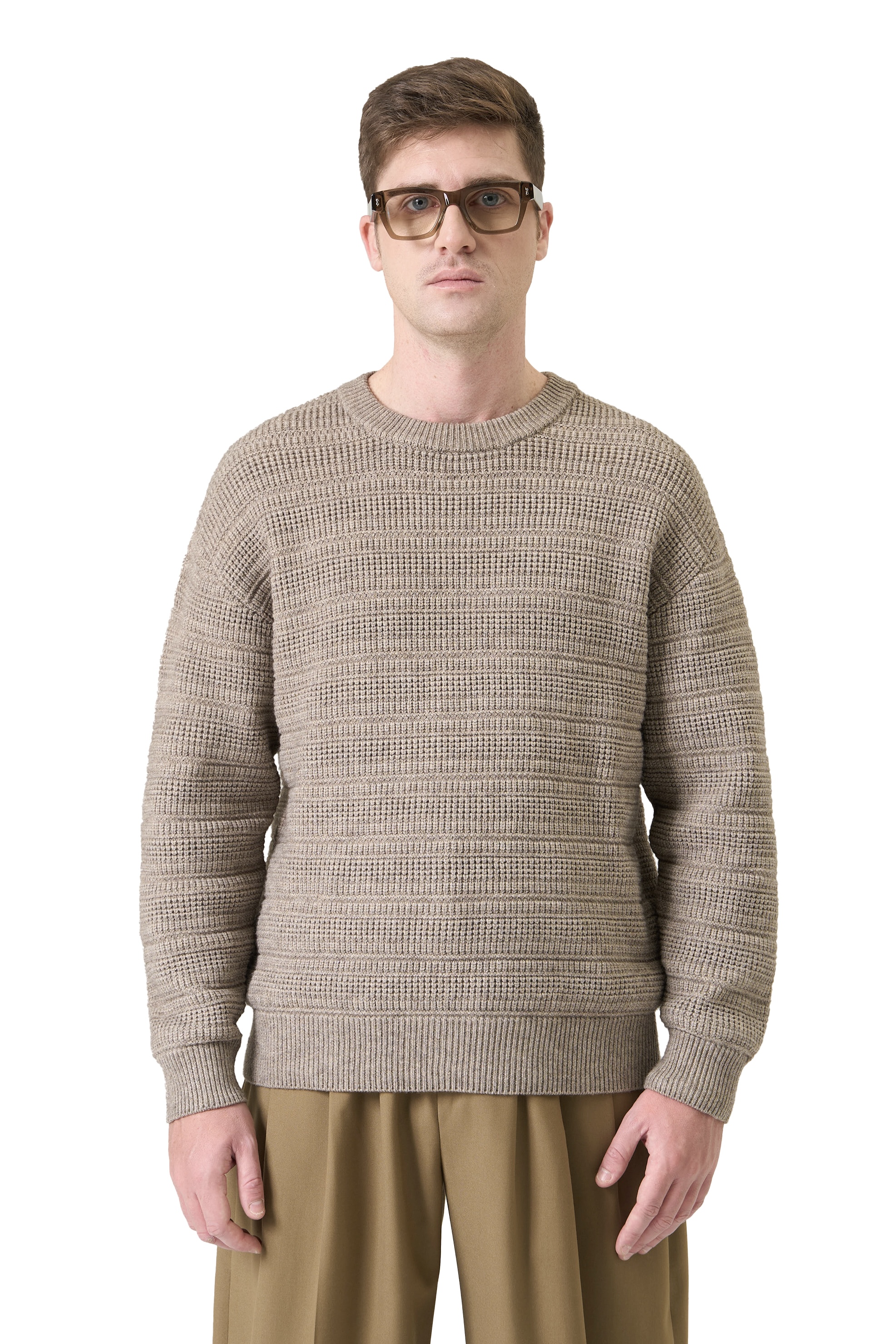 THOMSON SWEATER - LIGHT BROWN