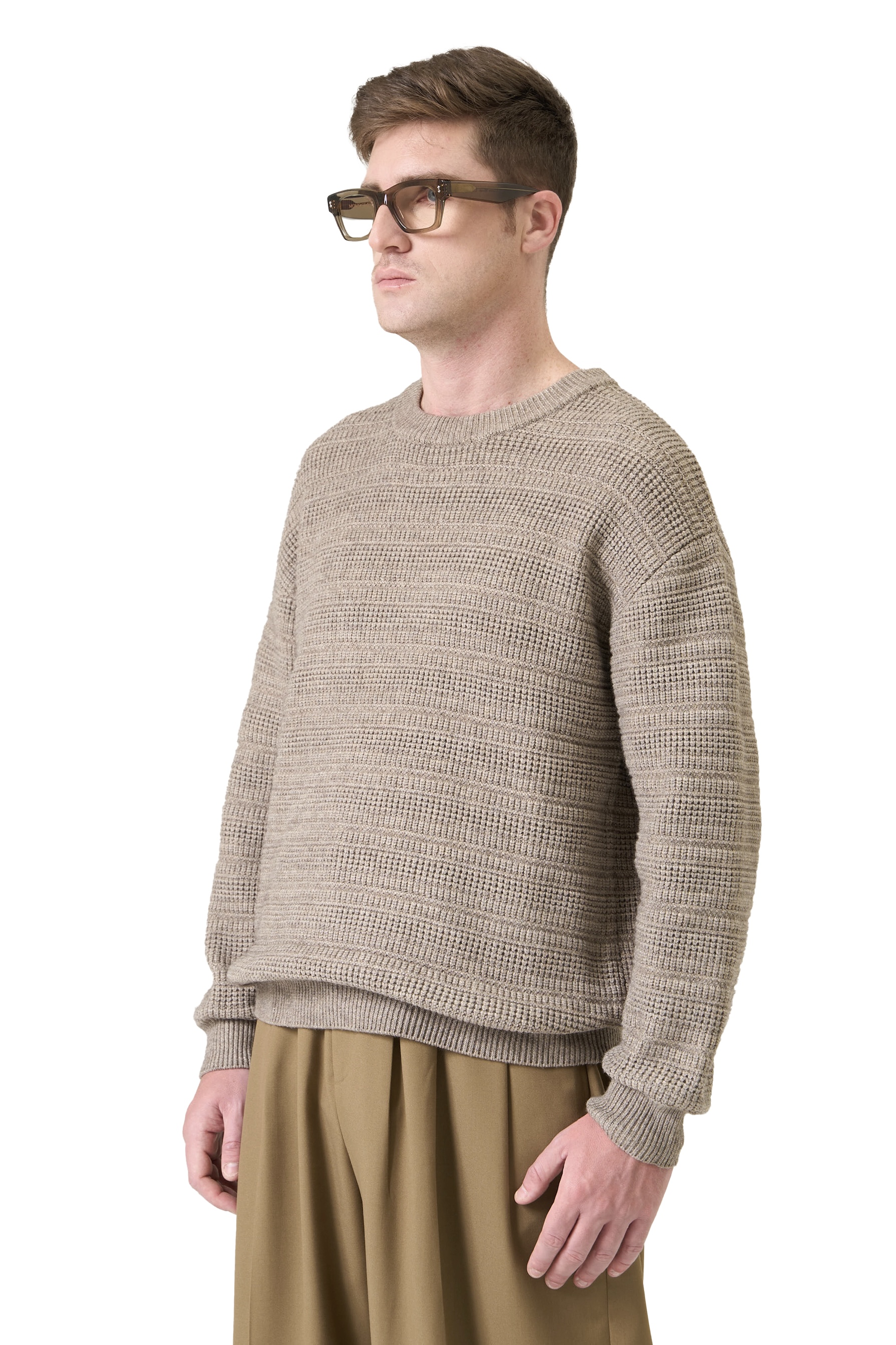 THOMSON SWEATER - LIGHT BROWN