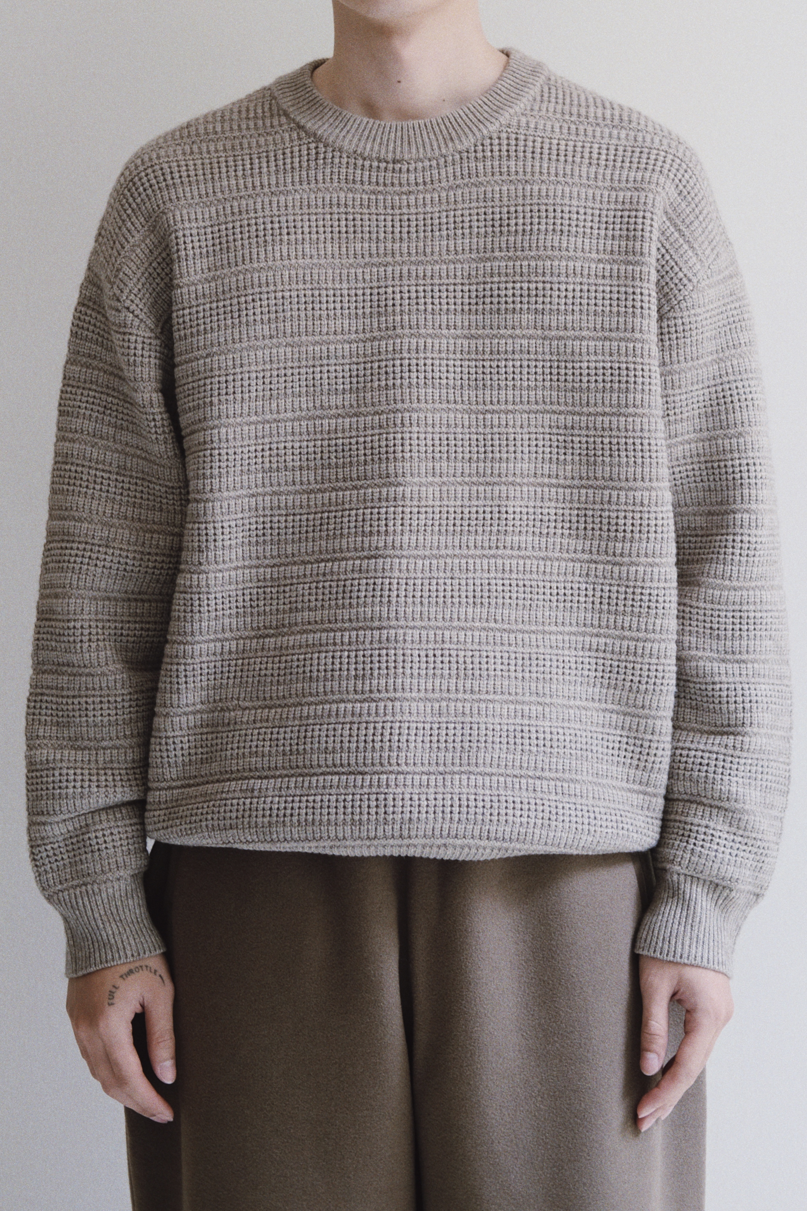 THOMSON SWEATER - LIGHT BROWN