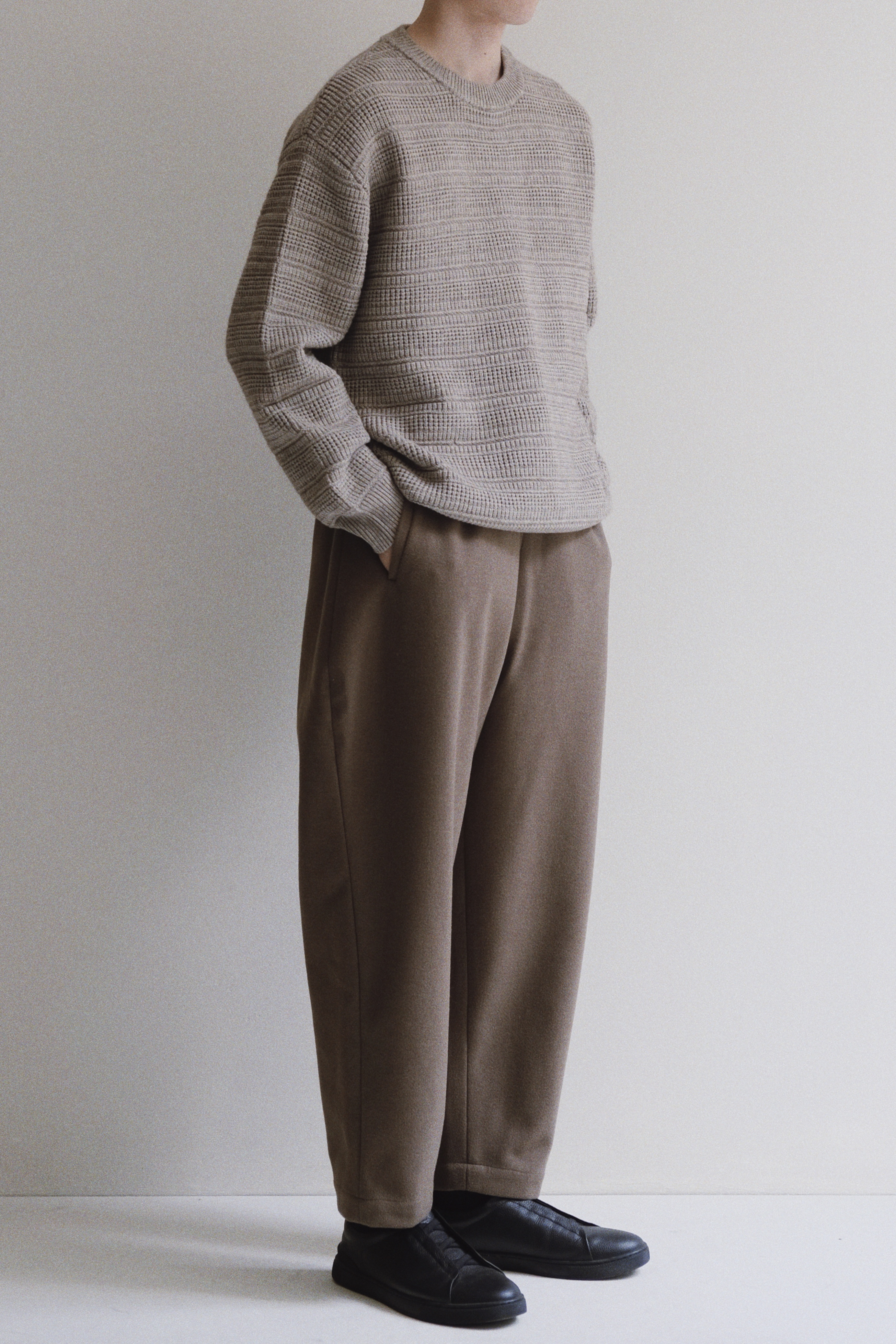 THOMSON SWEATER - LIGHT BROWN