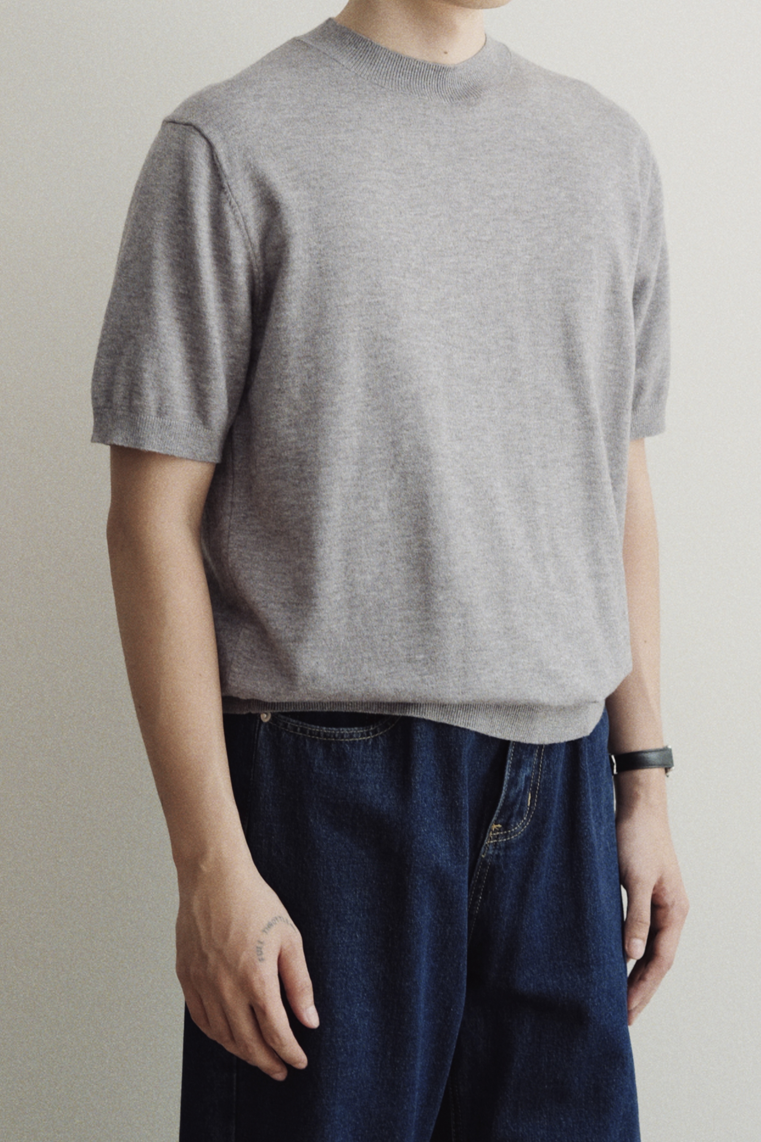 NILES TOP - GREY 