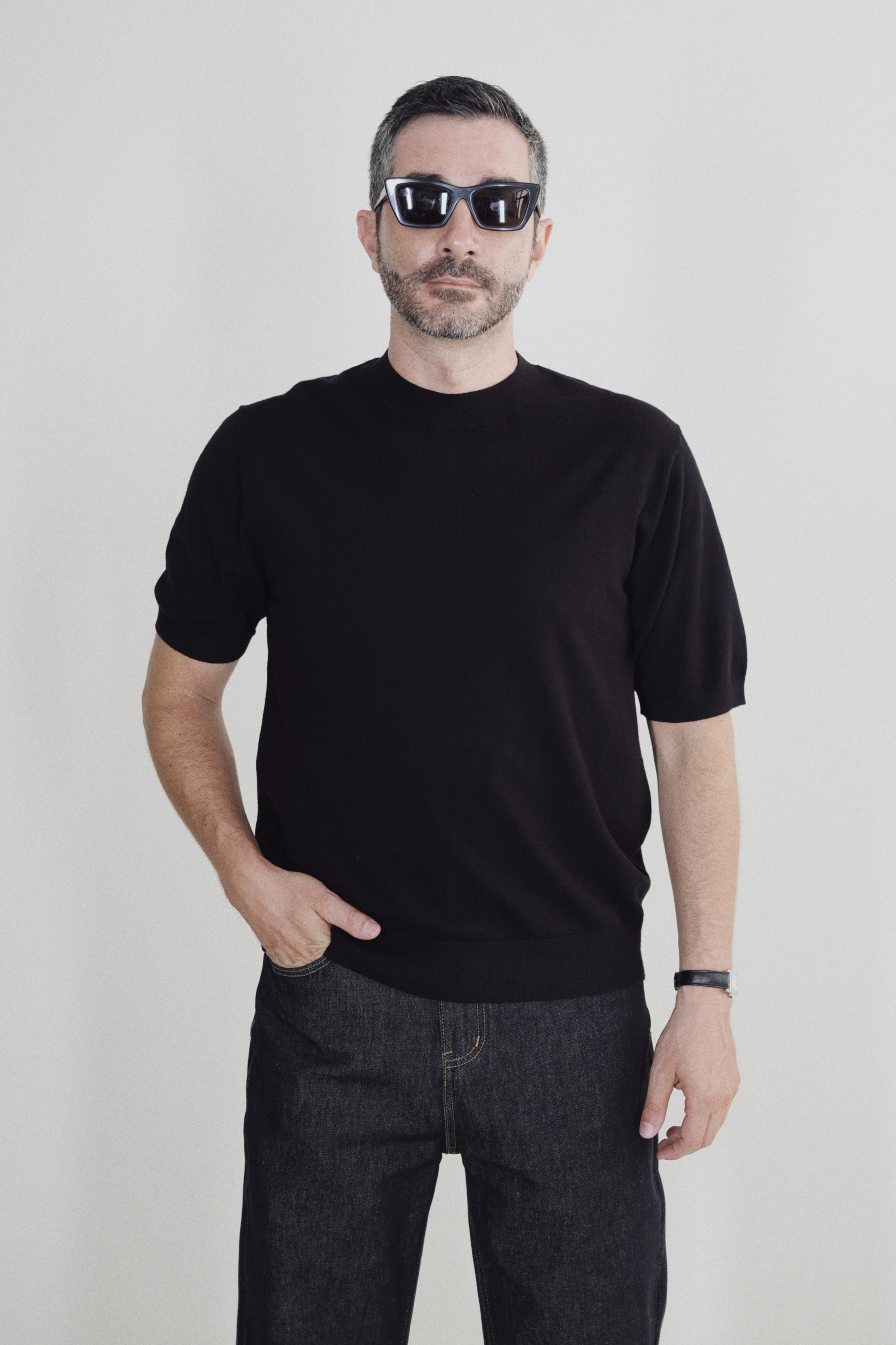 NILES TOP - BLACK 