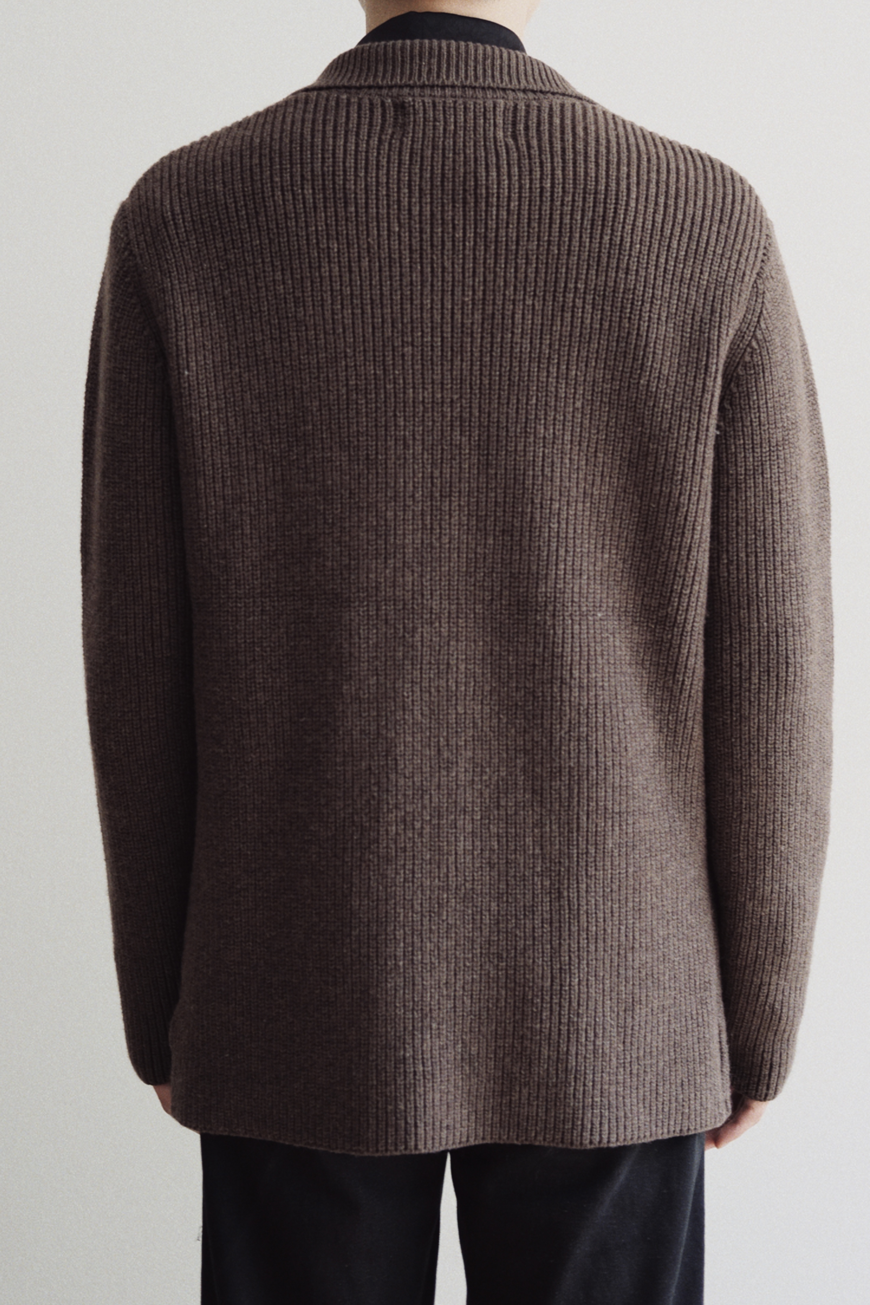 NEWTON CARDIGAN - BROWN