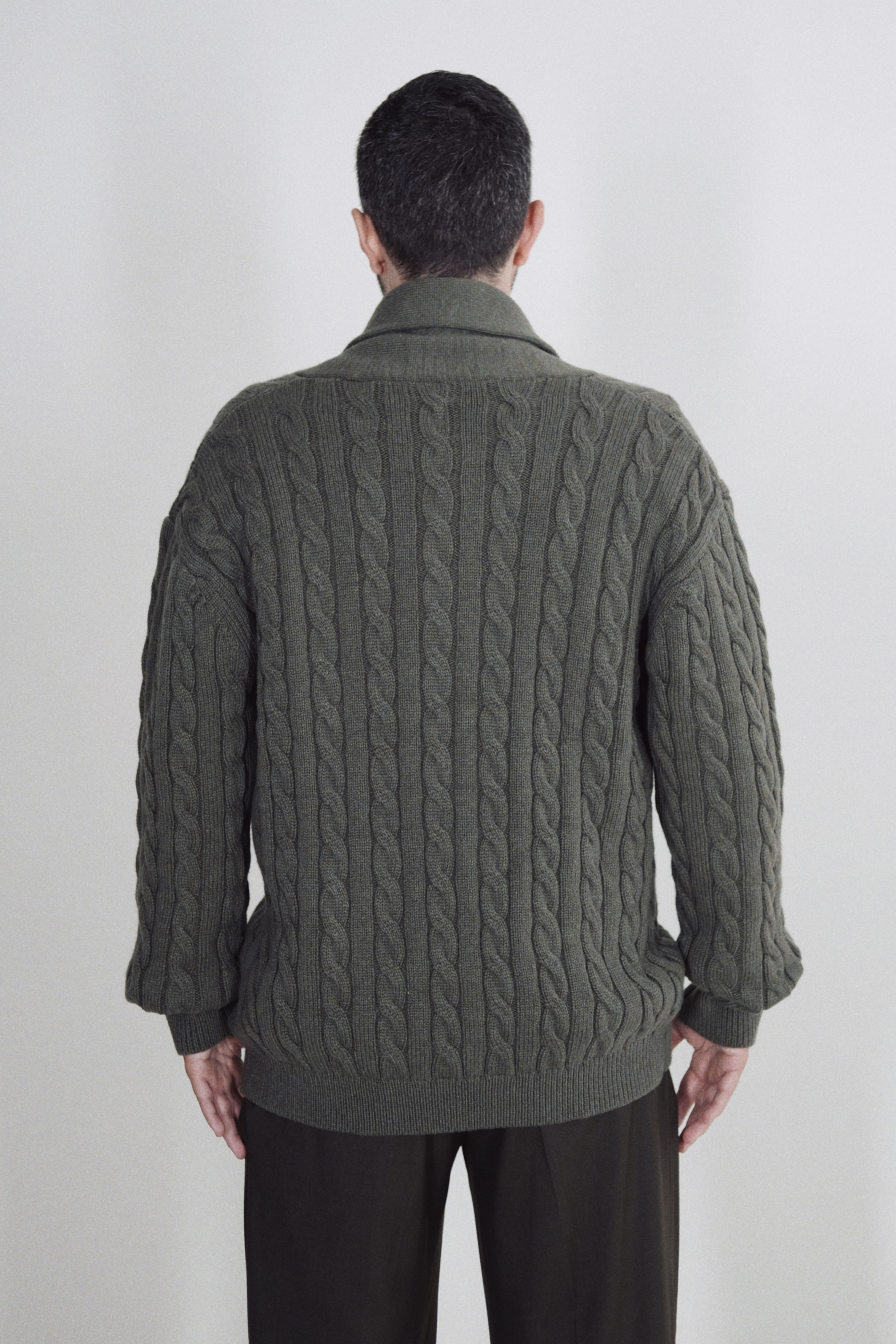 ROWE CARDIGAN - GREEN 