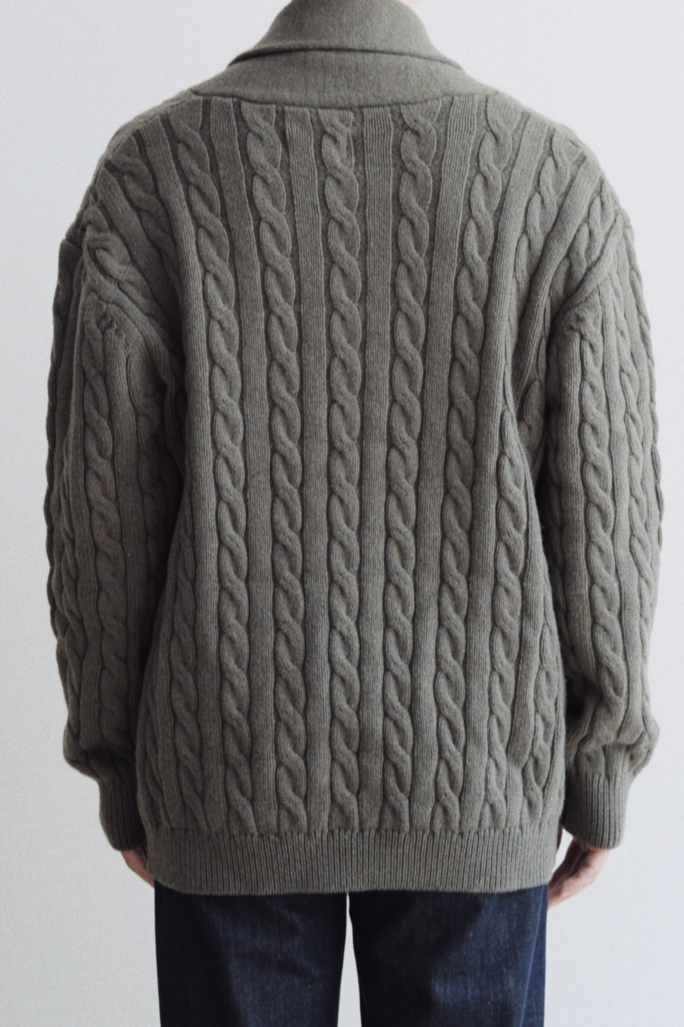 ROWE CARDIGAN - GREEN 
