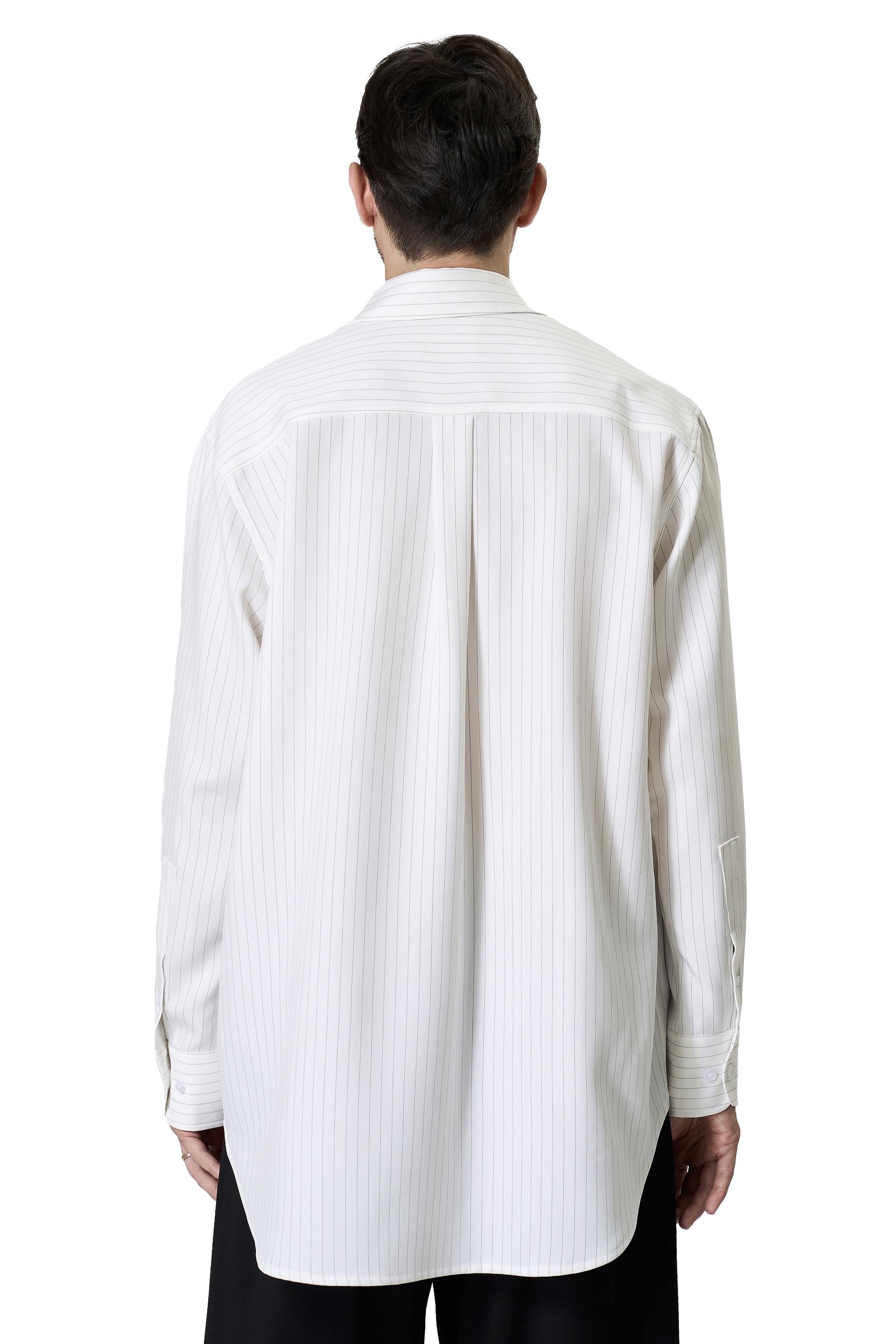 CART SHIRT - WHITE STRIPED