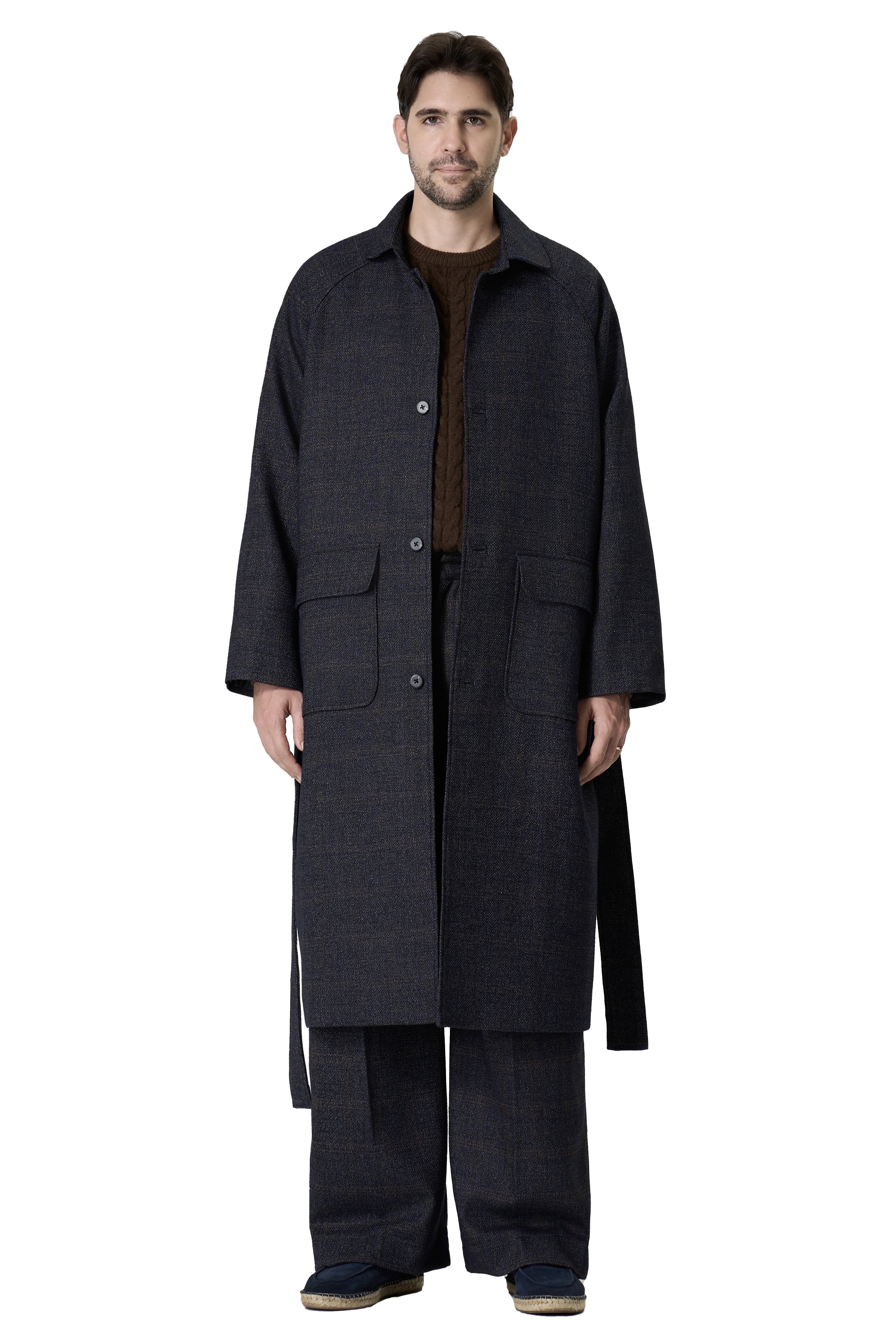 BURHAM COAT - NAVY