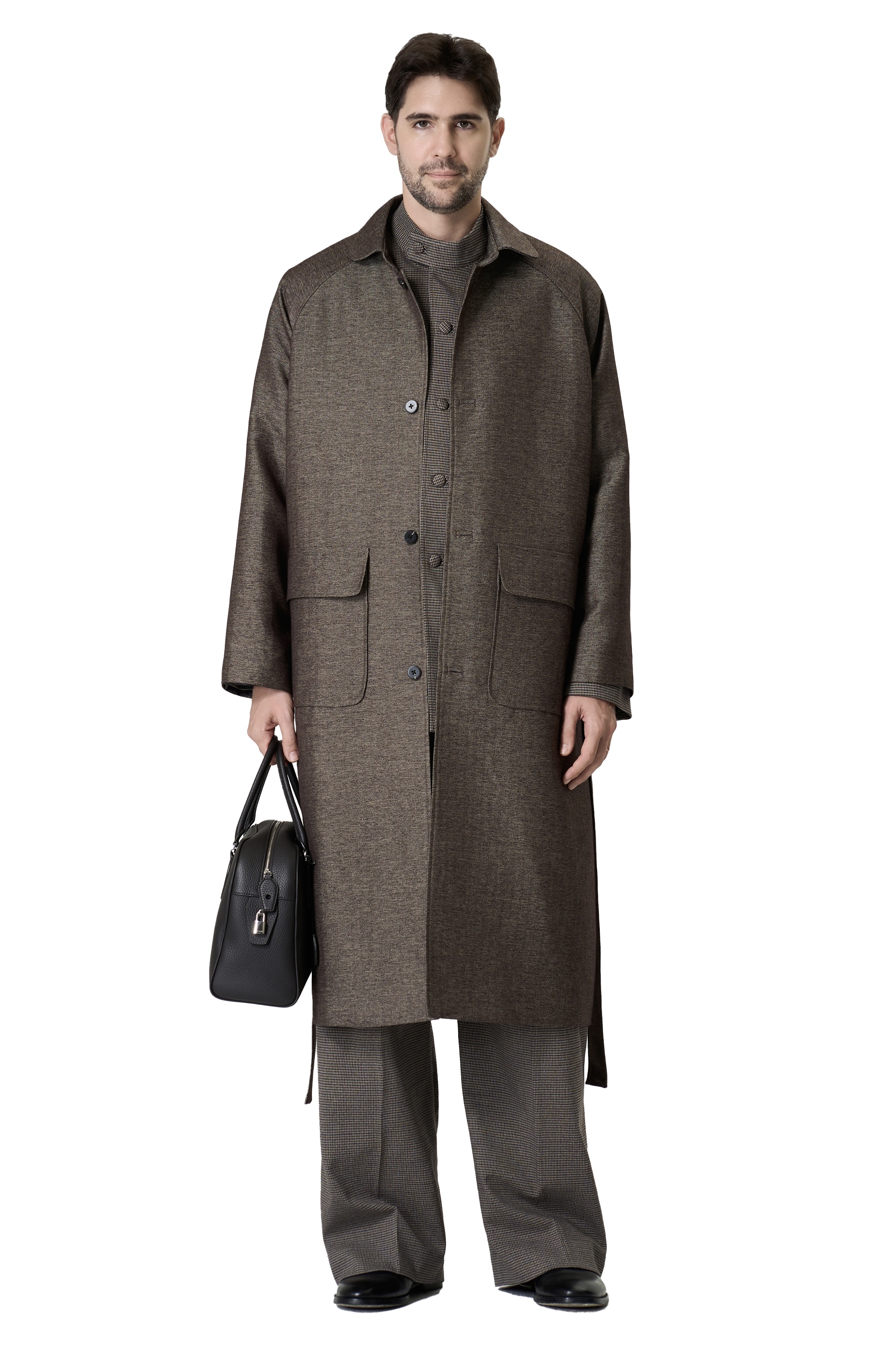 BURHAM COAT - BROWN 