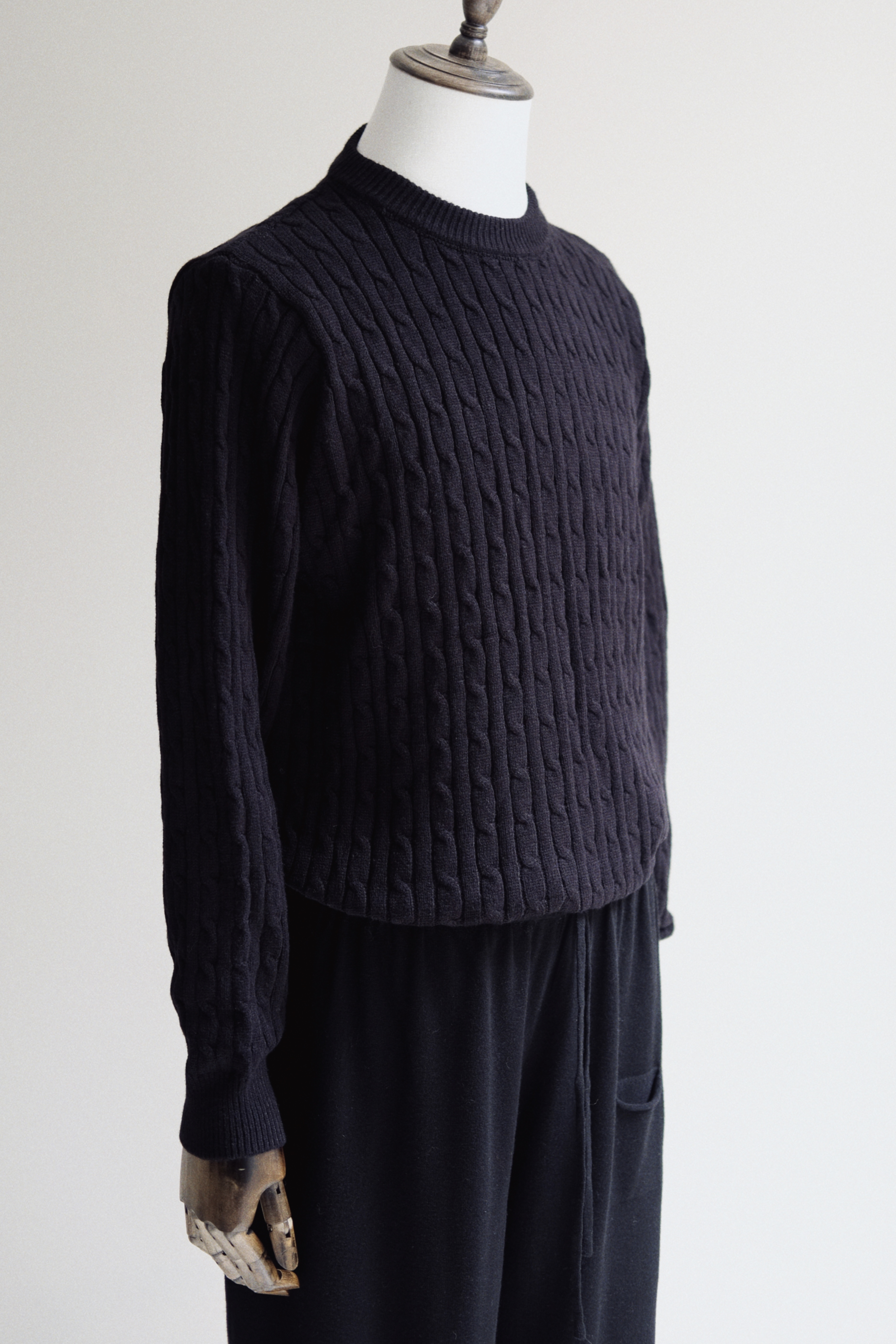 ALDO SWEATER - BLACK 