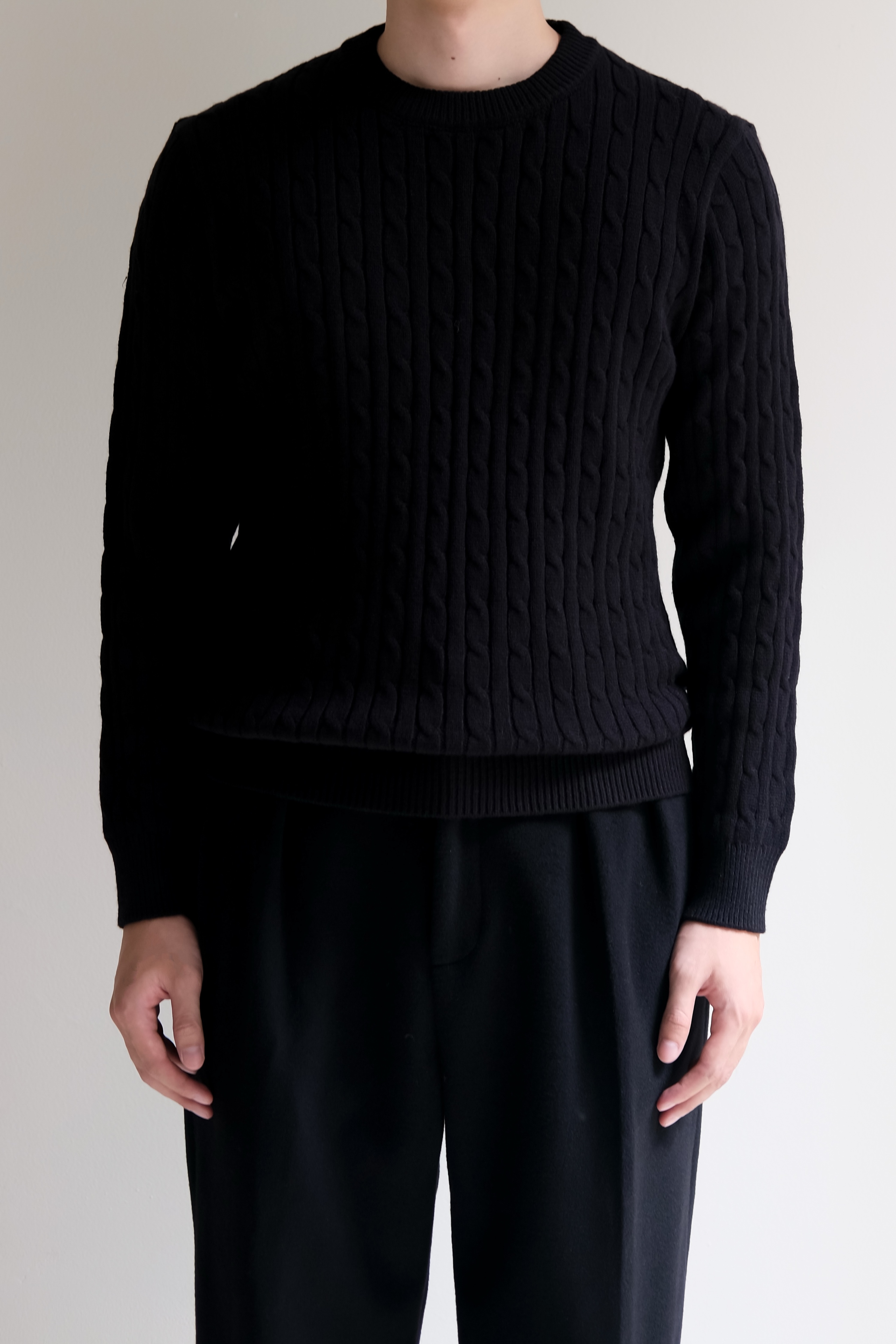 ALDO SWEATER - BLACK 