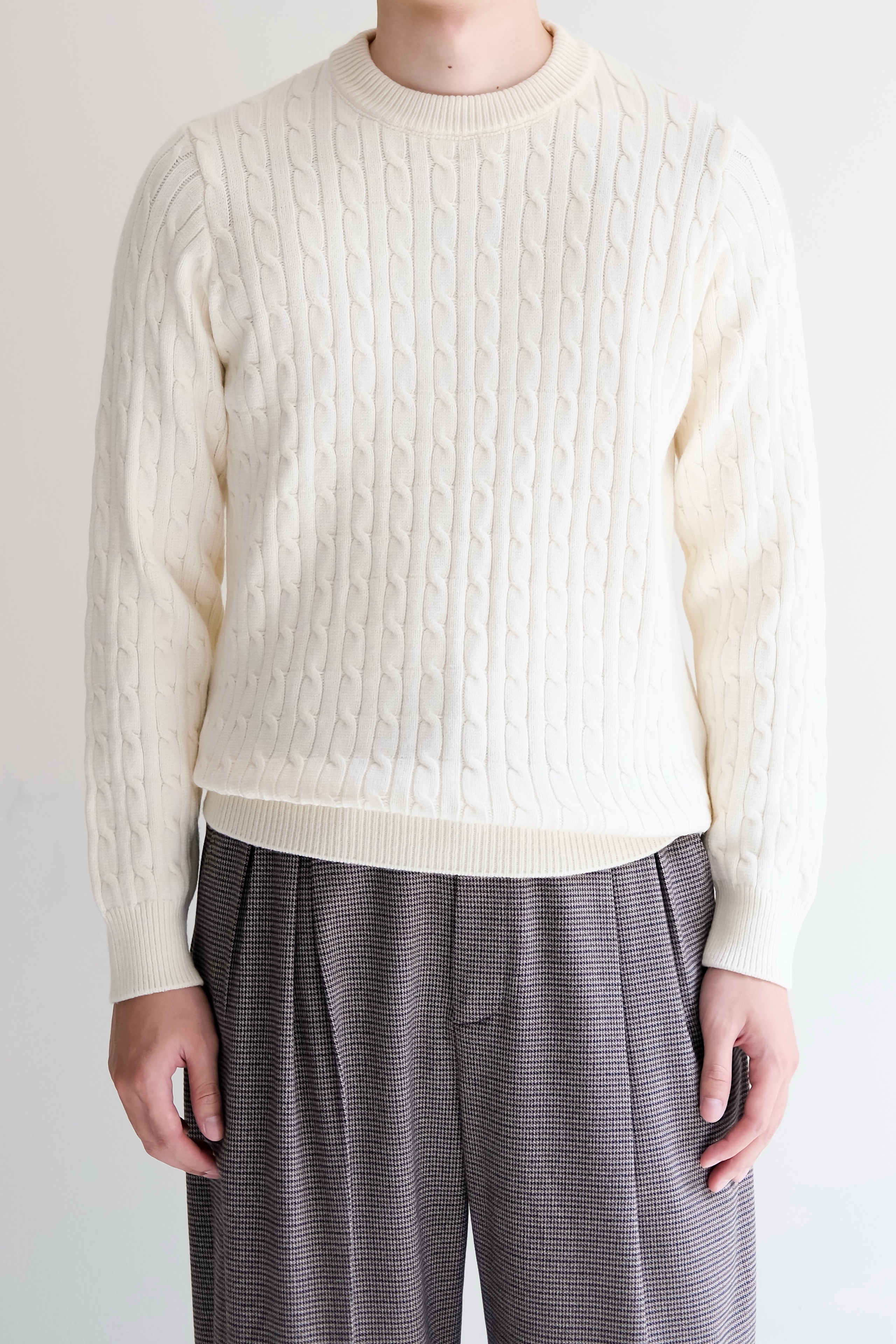 ALDO SWEATER - OFF WHITE 