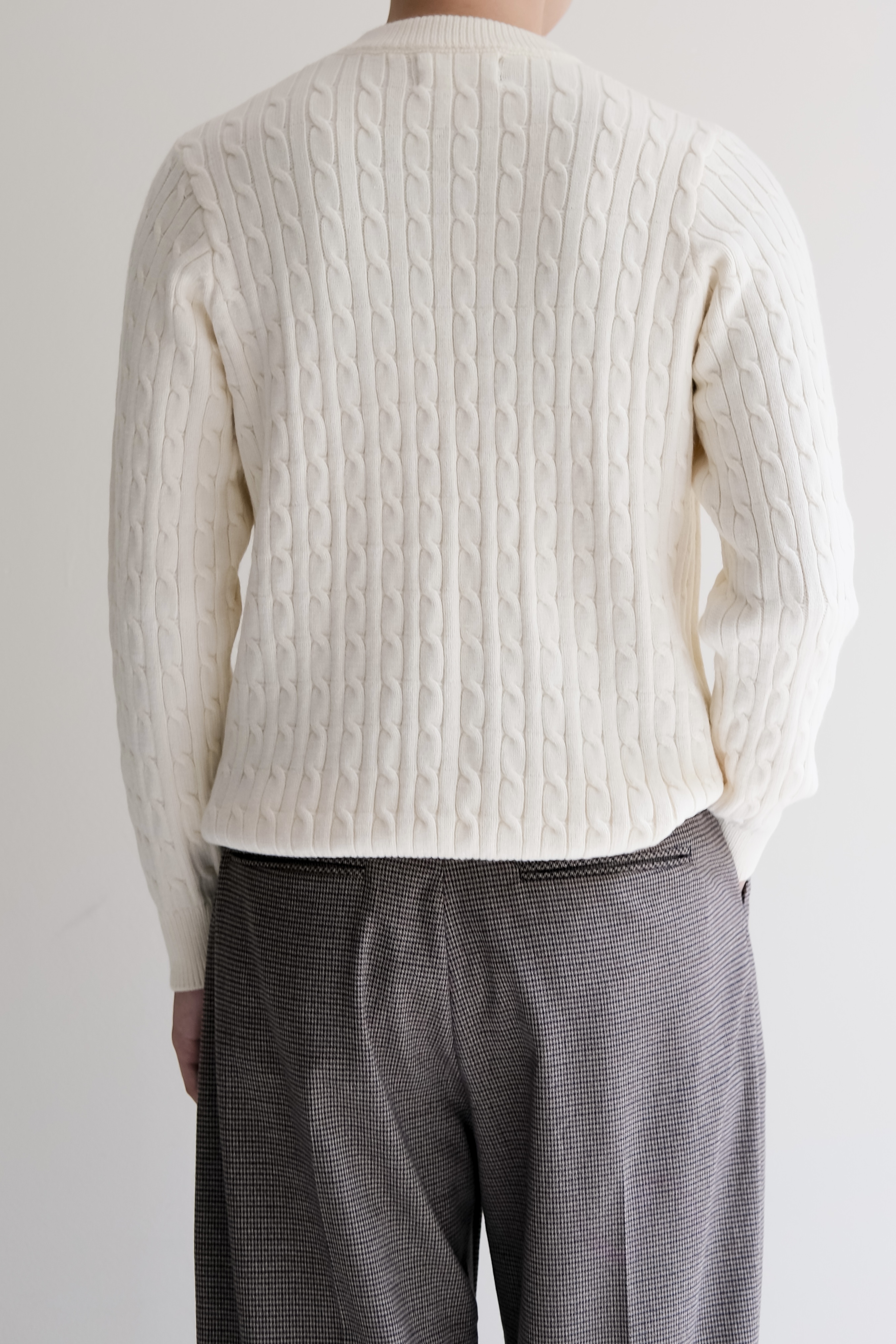 ALDO SWEATER - OFF WHITE 