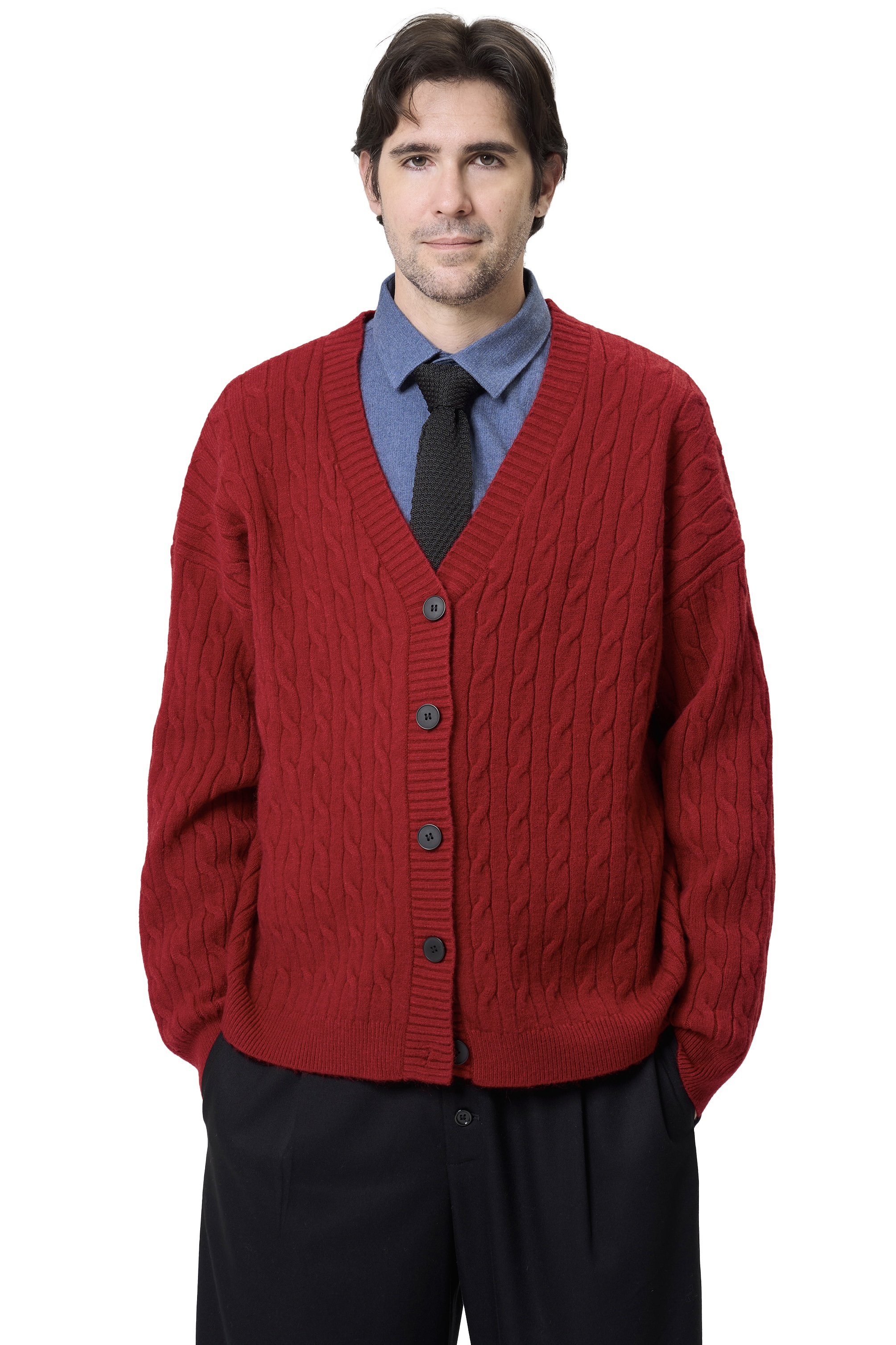 SANDOR CARDIGAN - RED 