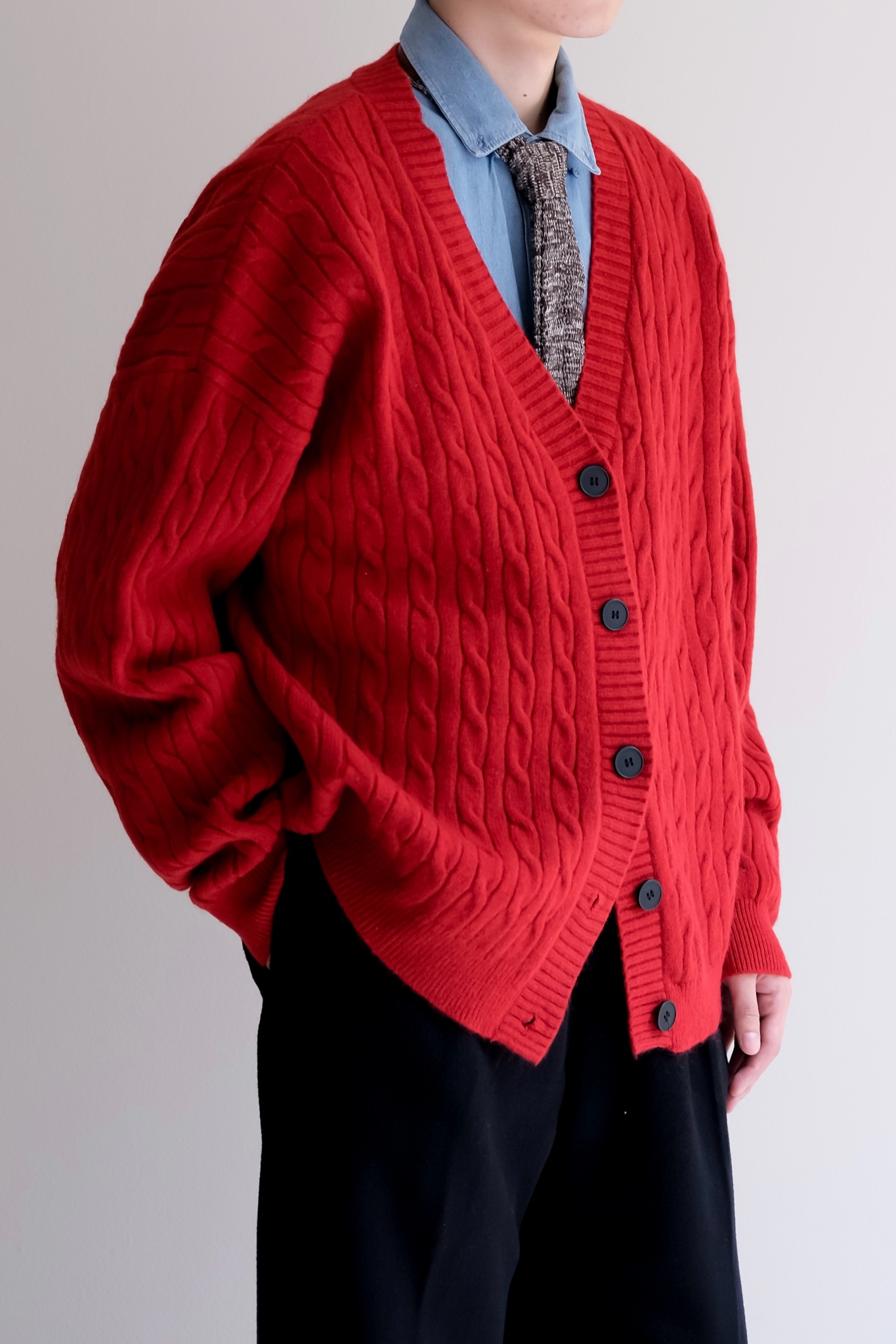 SANDOR CARDIGAN - RED 