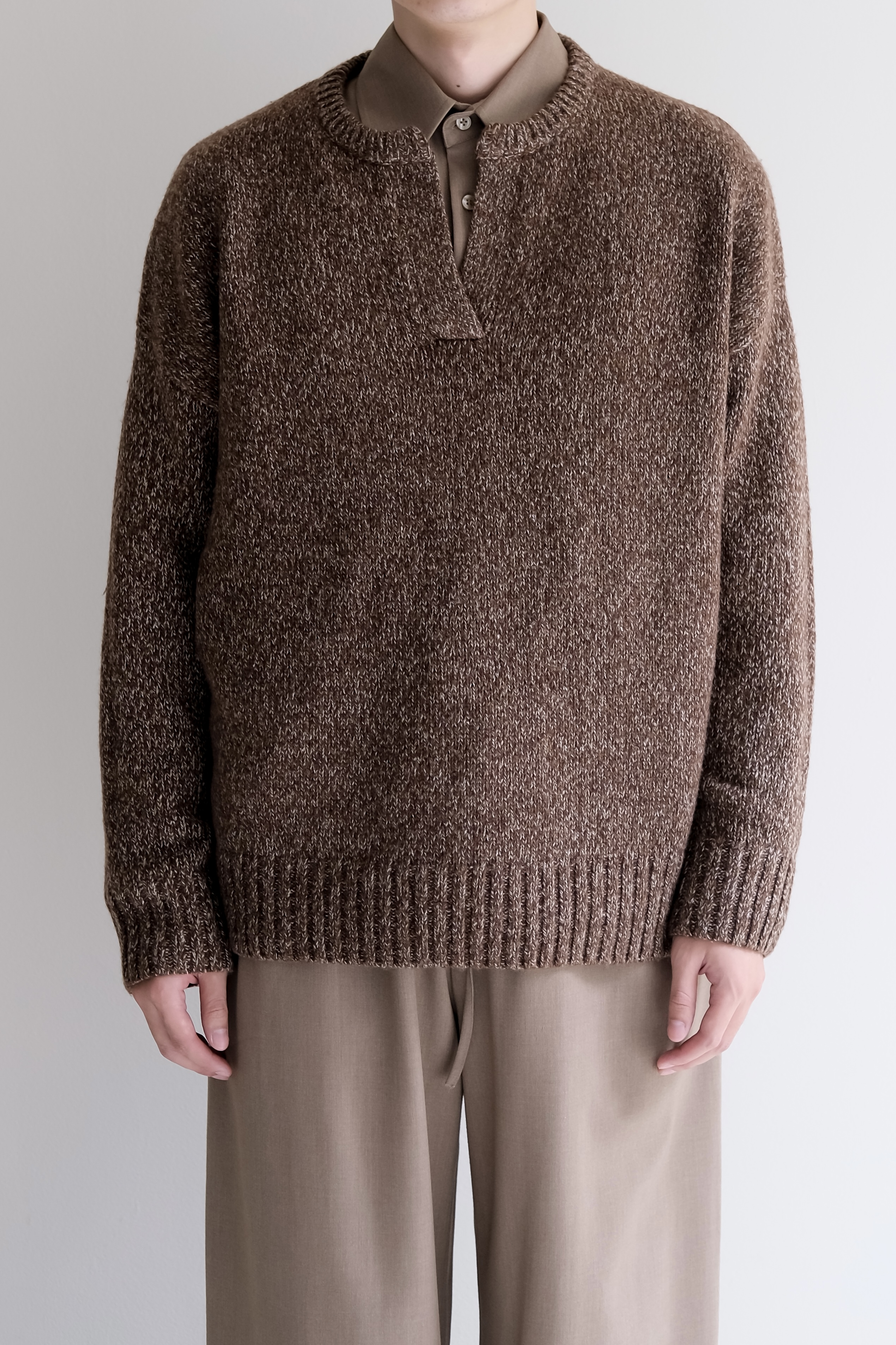 DAGNY SWEATER - BROWN