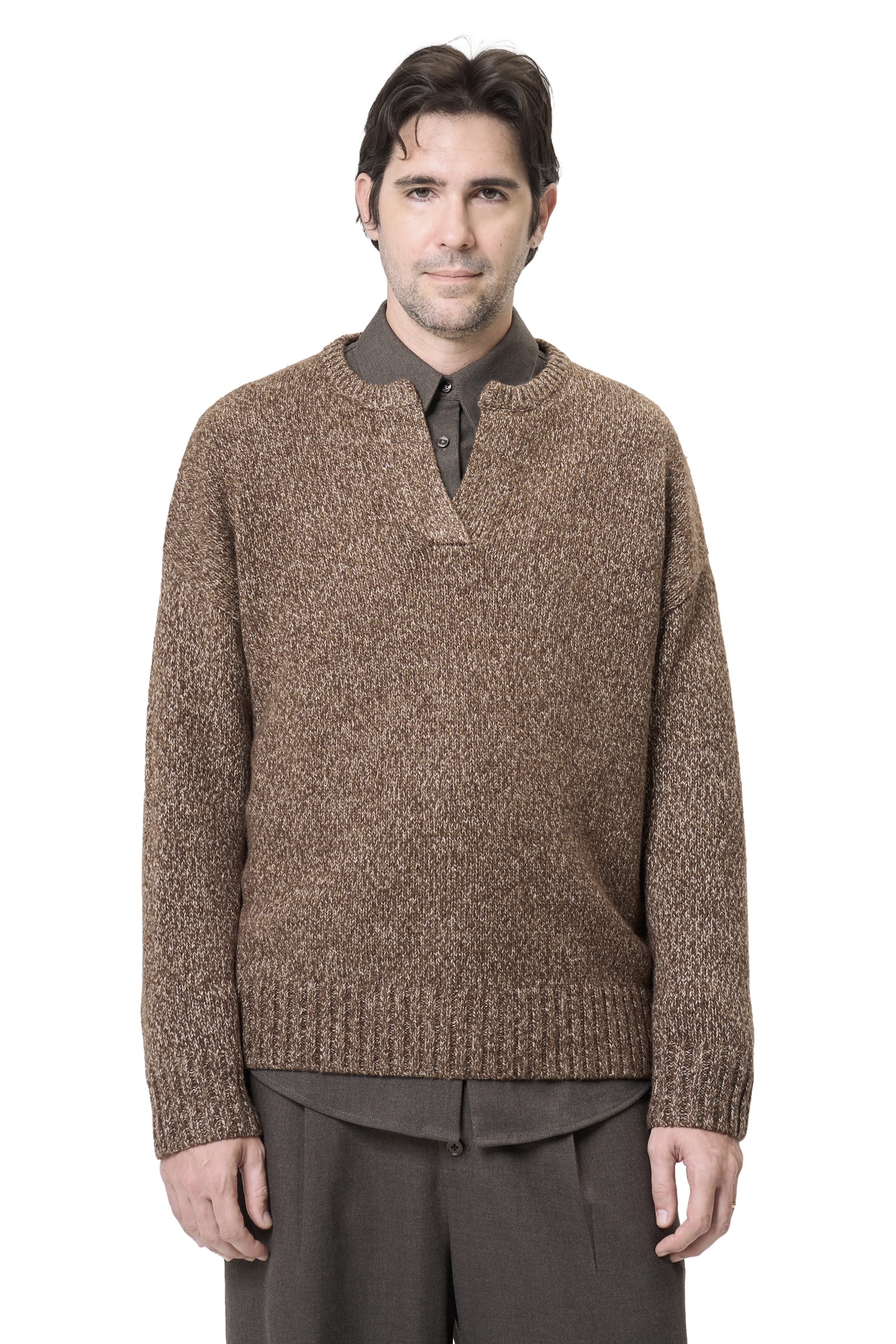 DAGNY SWEATER - BROWN