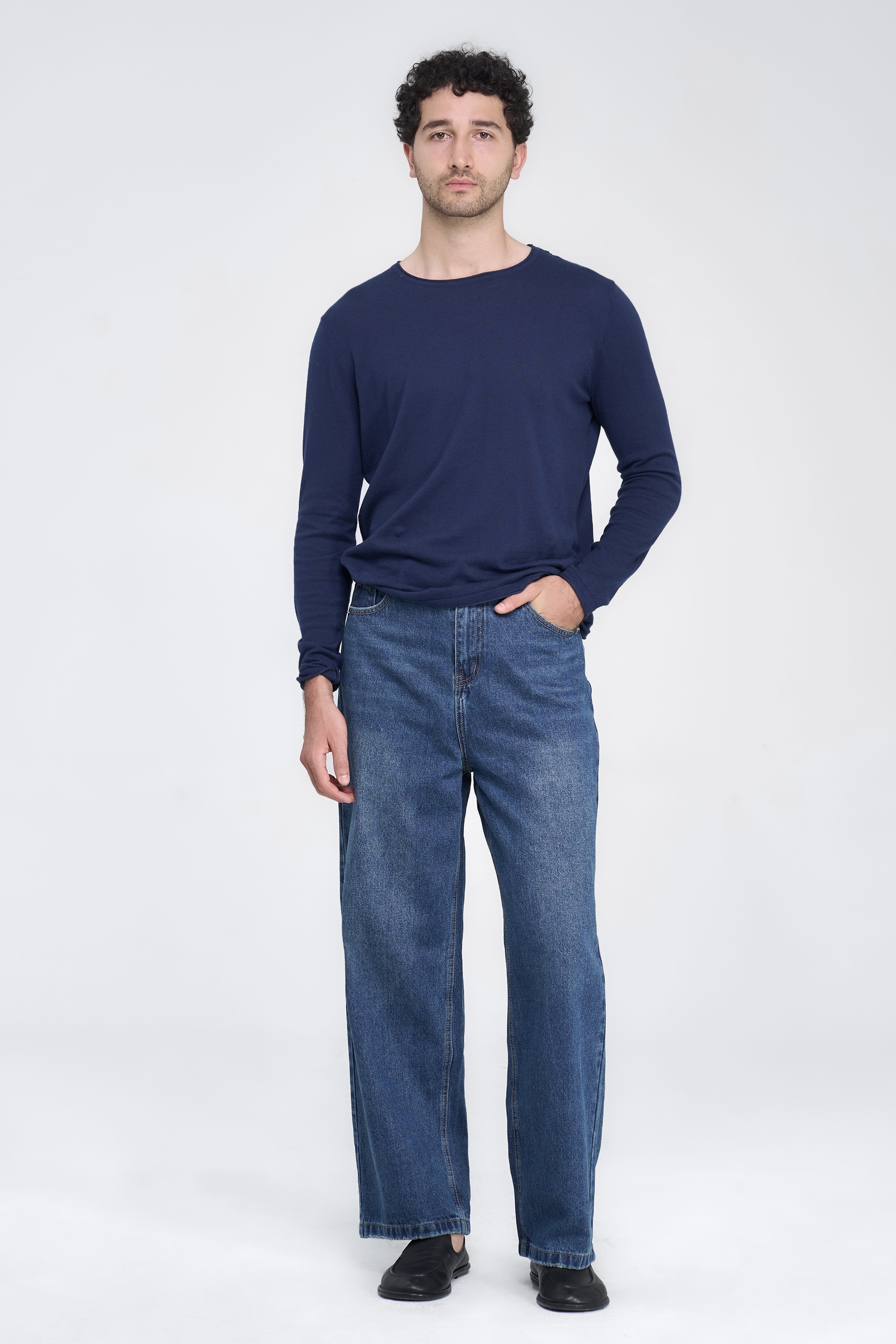 HOPPER JEANS - DARK BLUE 
