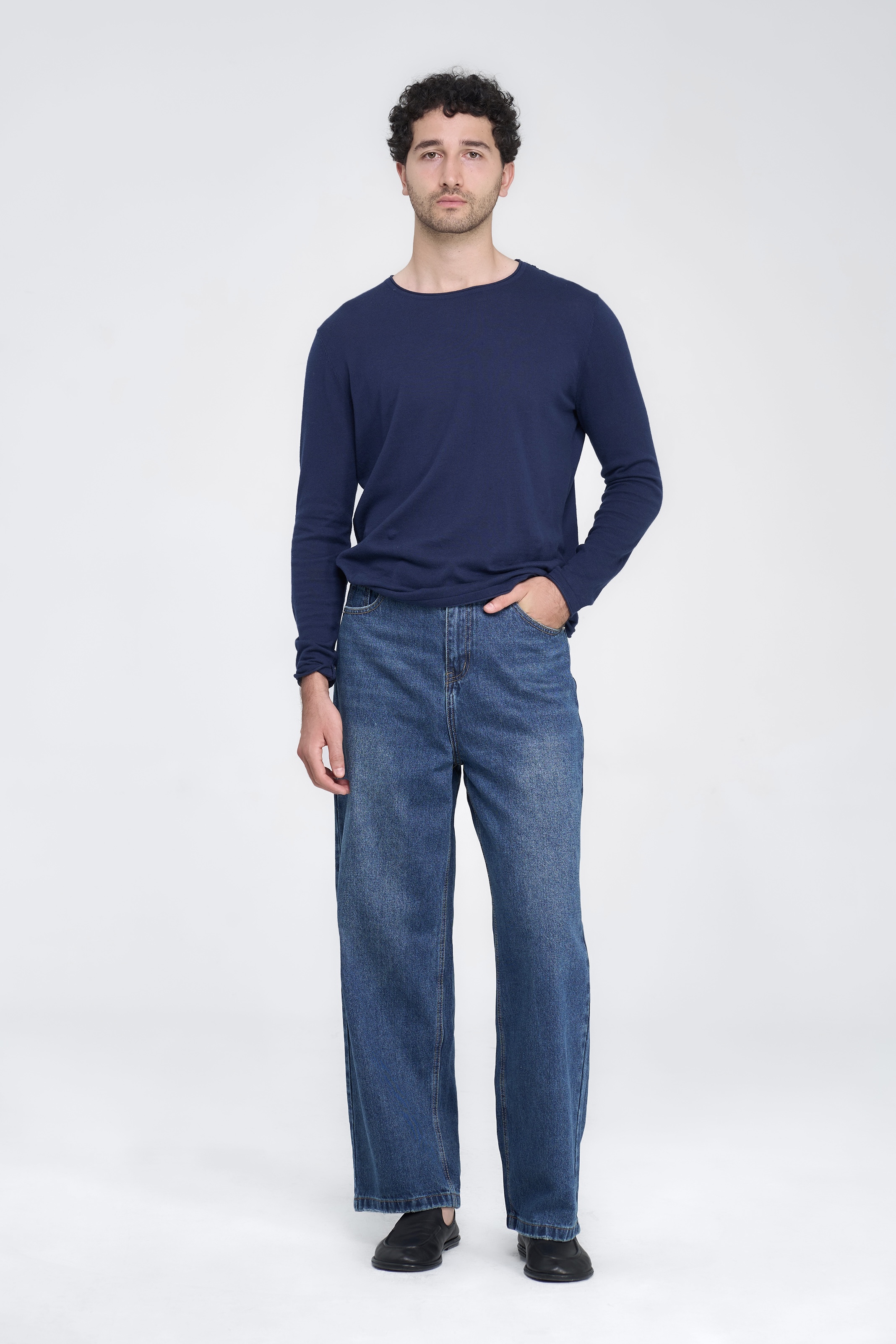 HOPPER JEANS - DARK BLUE 