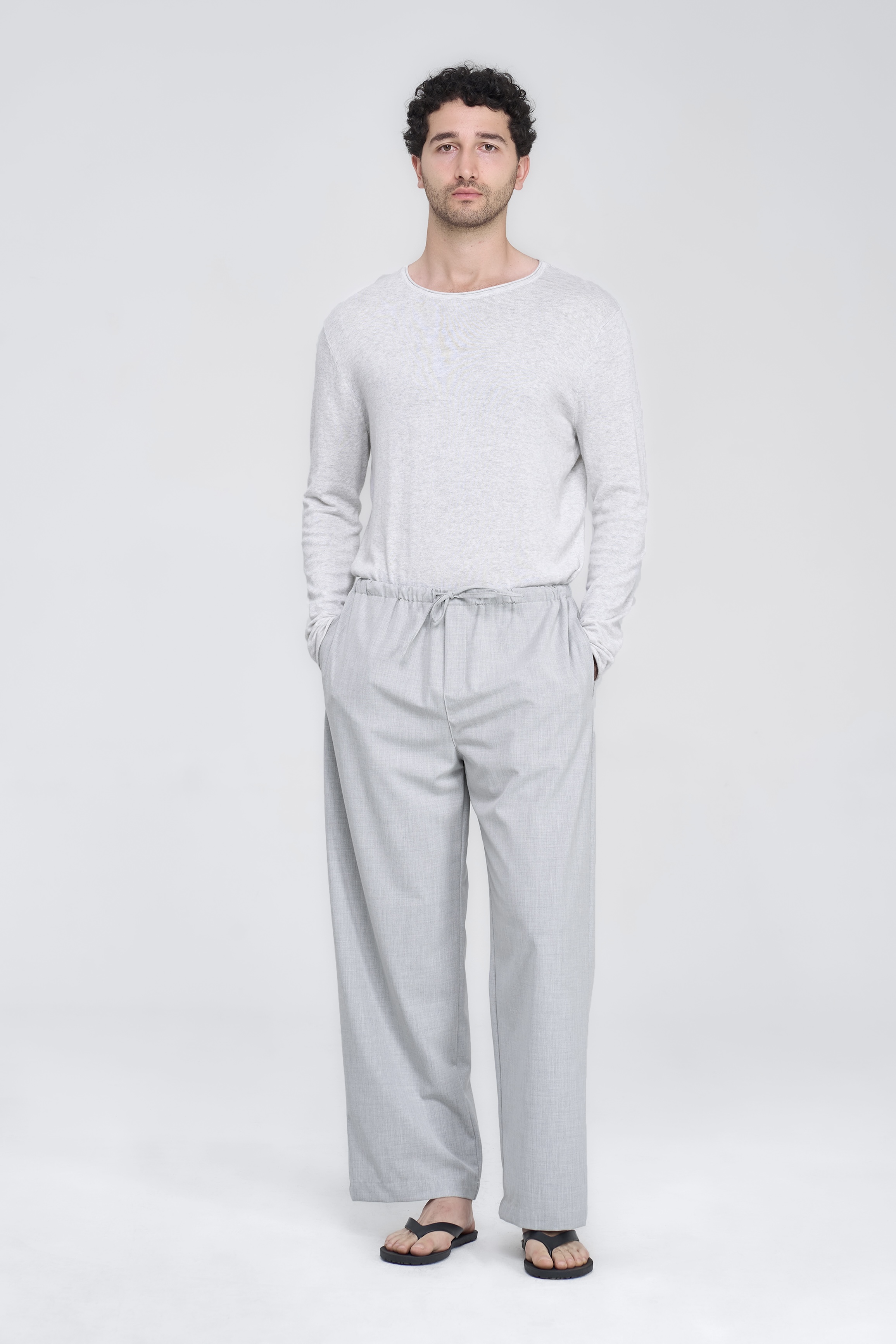 YANN PANT - LIGHT GREY 