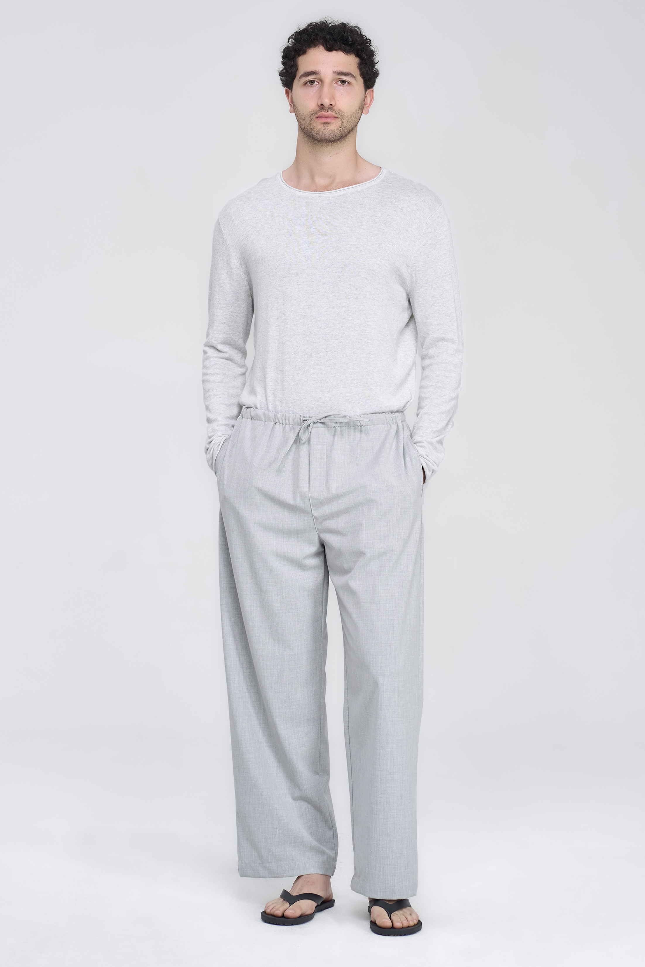 YANN PANT - LIGHT GREY 