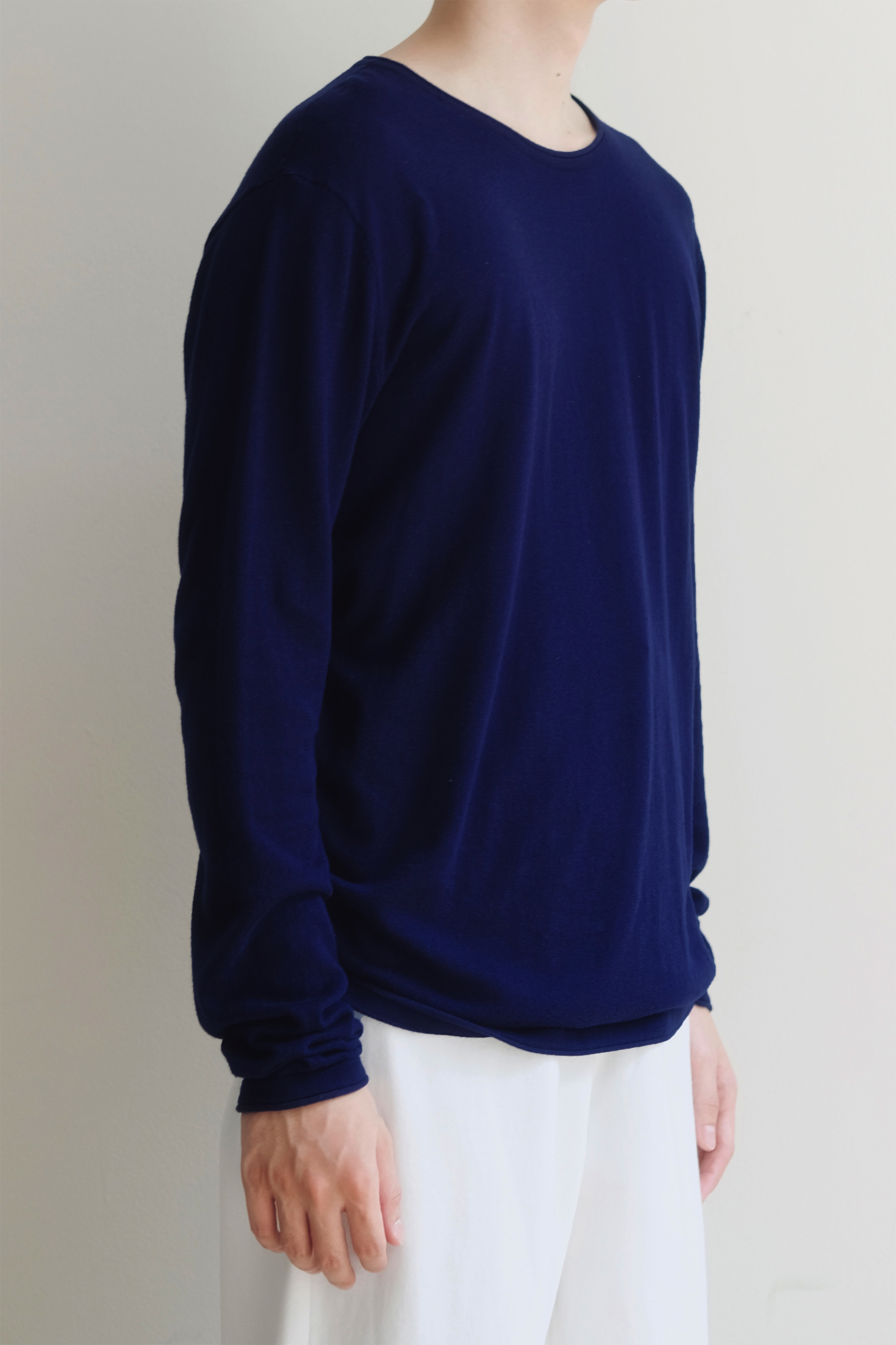 STEVE TOP - NAVY 
