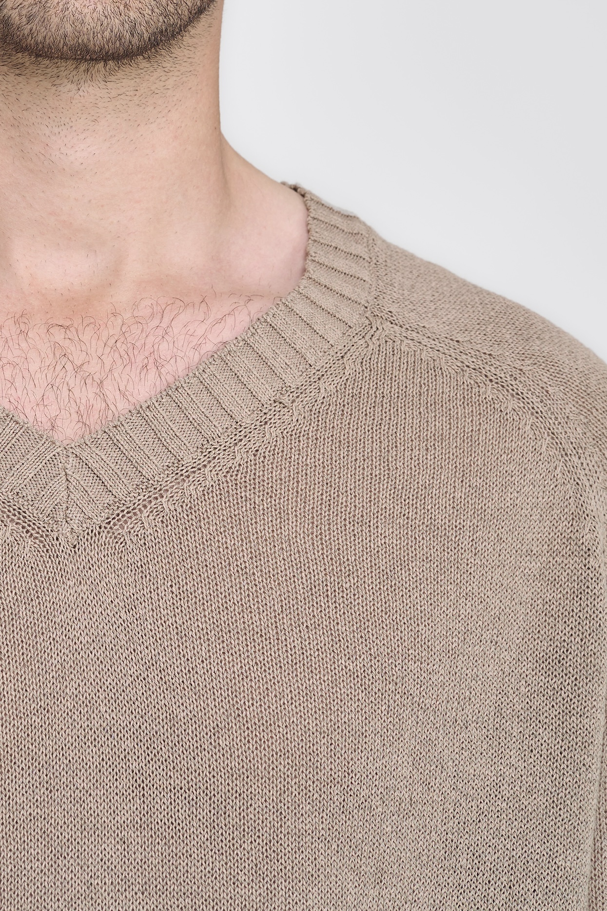 CLOVER TOP - TAUPE