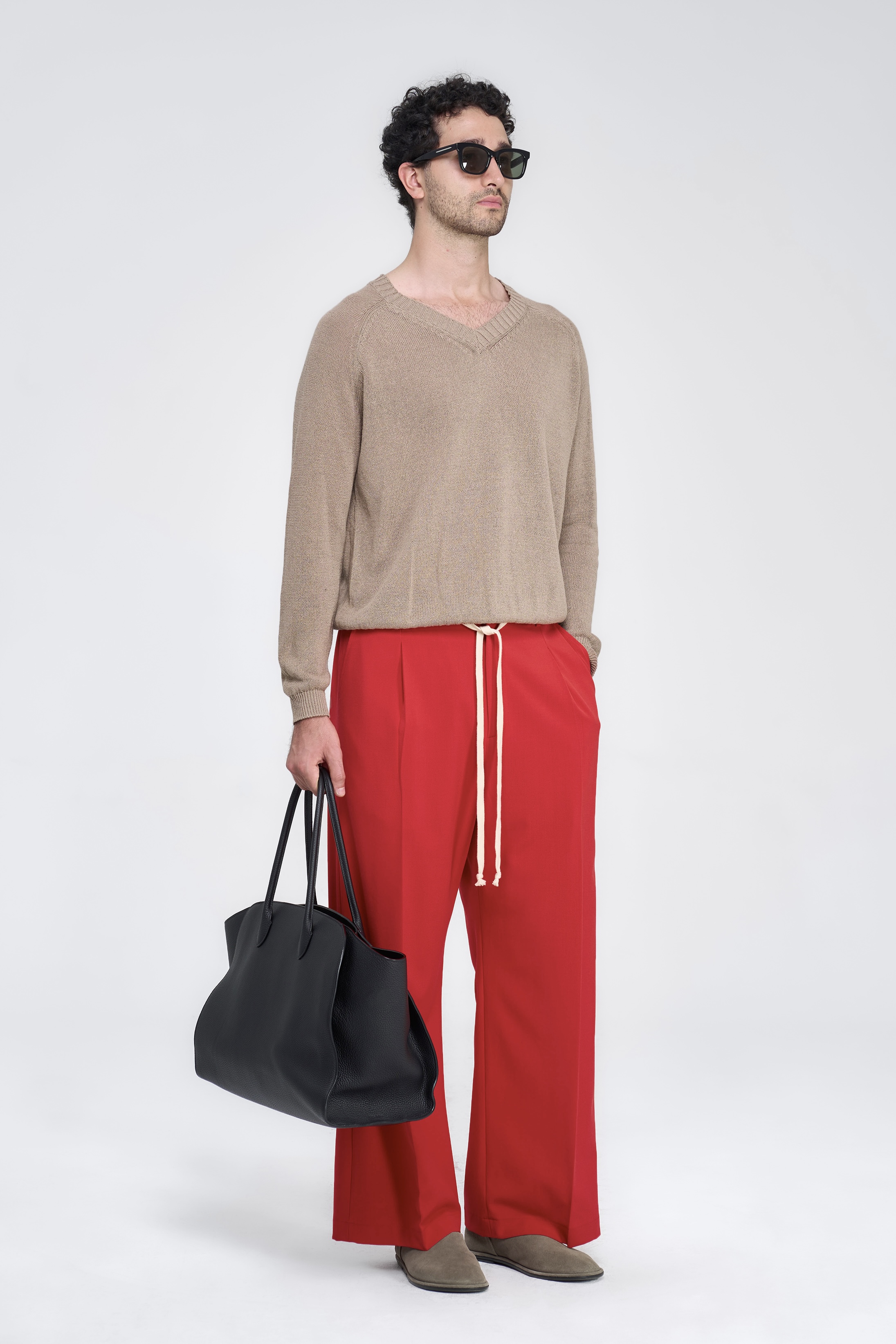 CLOVER TOP - TAUPE