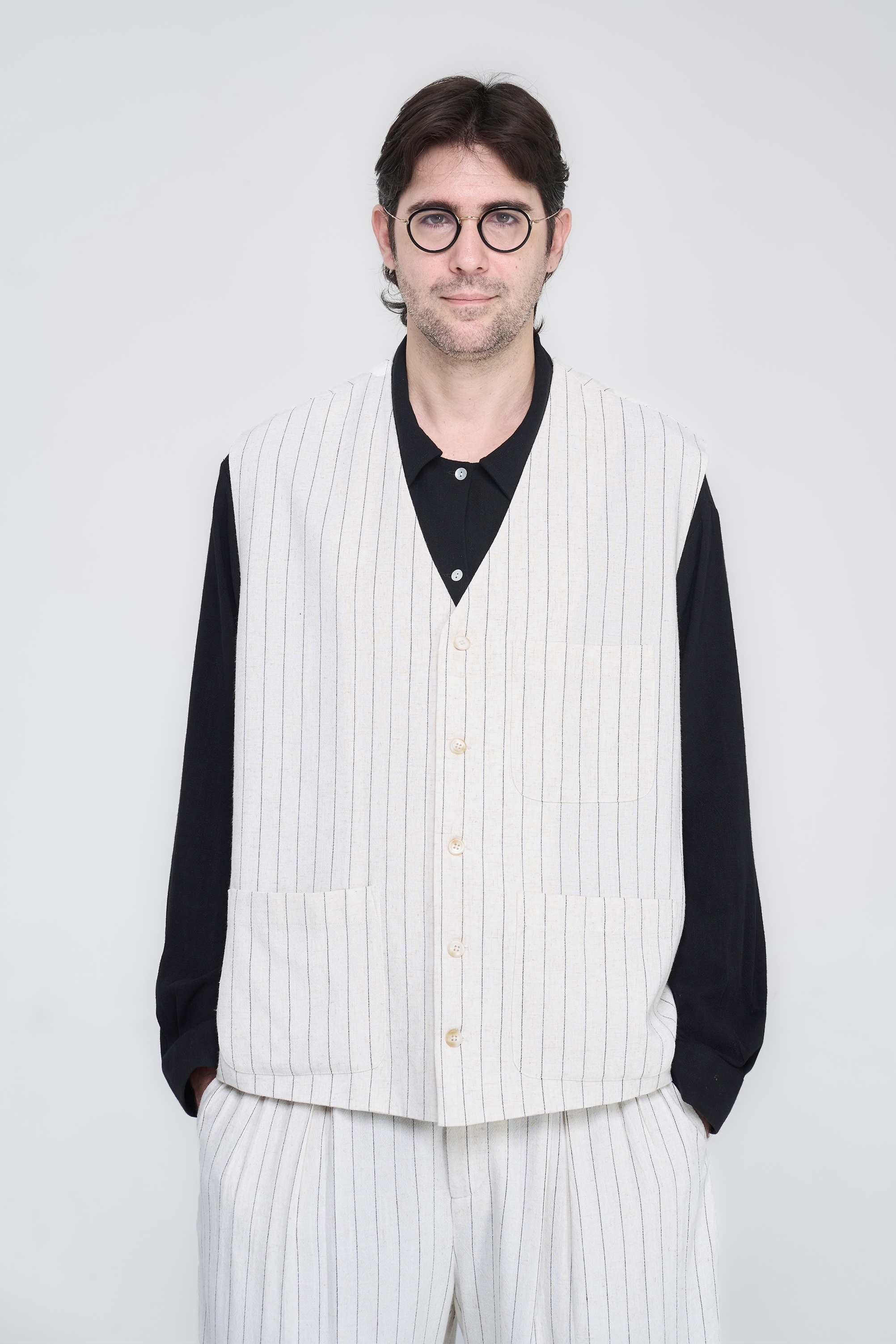 ALBA VEST - IVORY 