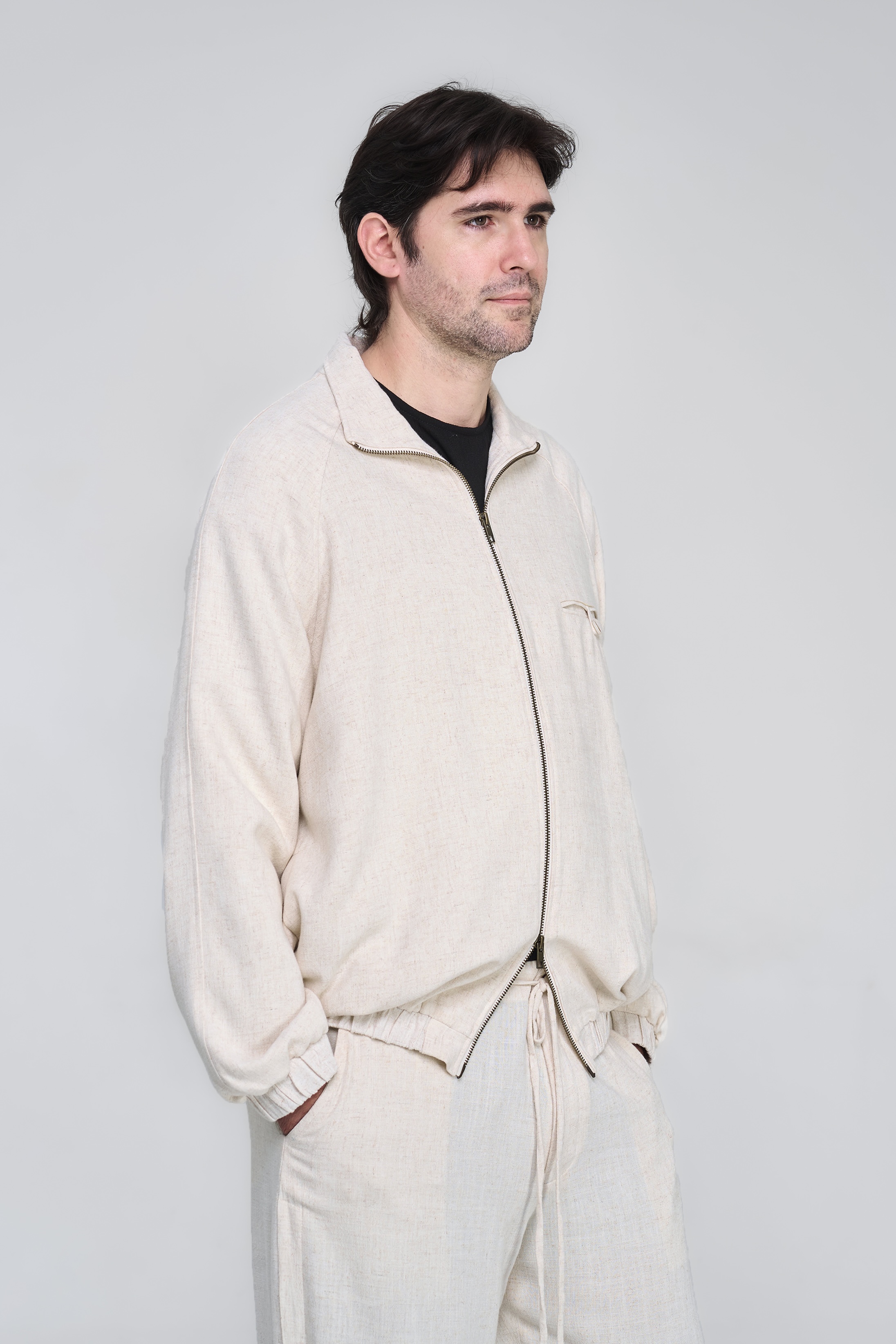 THIAGO JACKET - IVORY