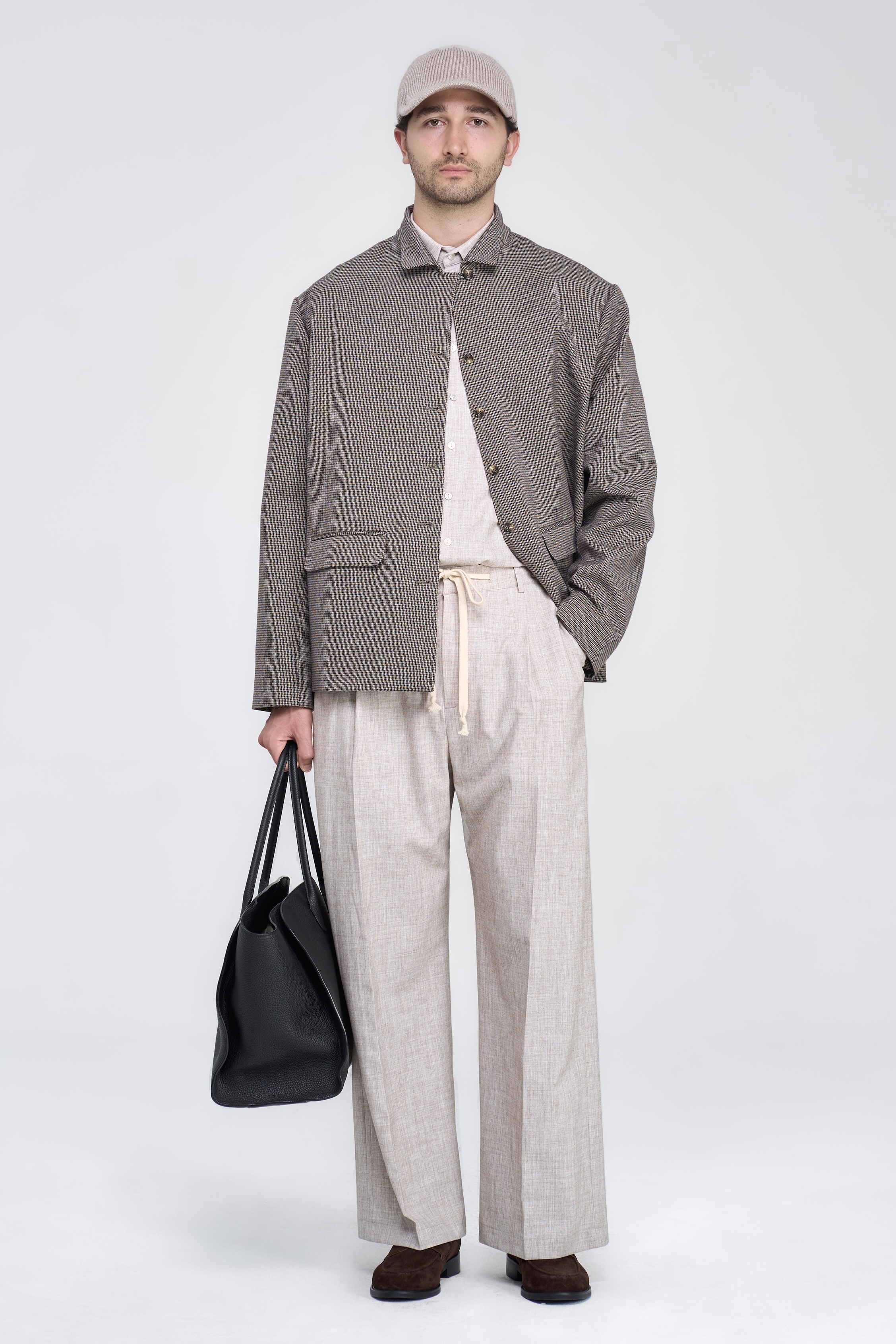 GALETTI JACKET - BROWN 