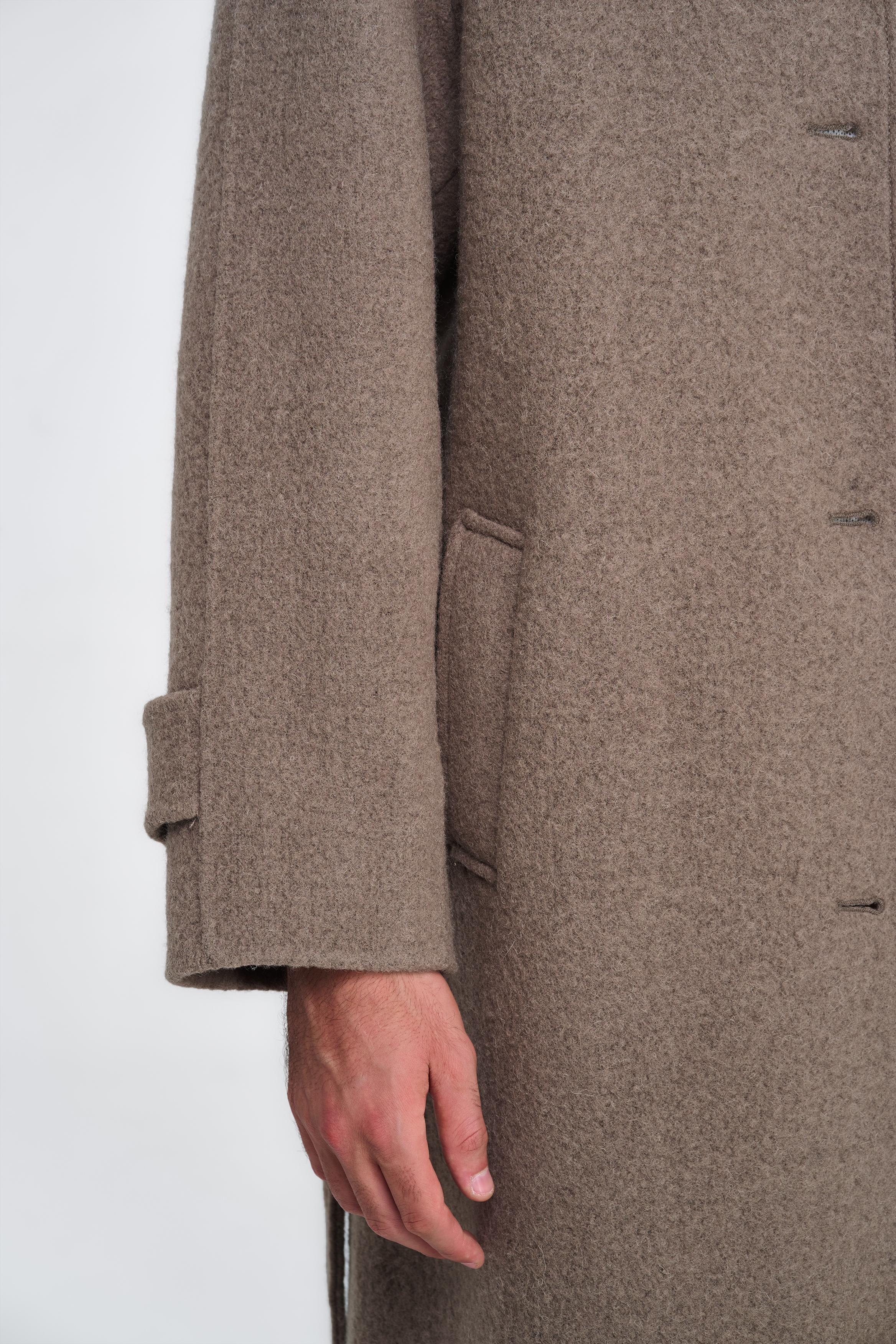 BRISTON COAT - TAUPE