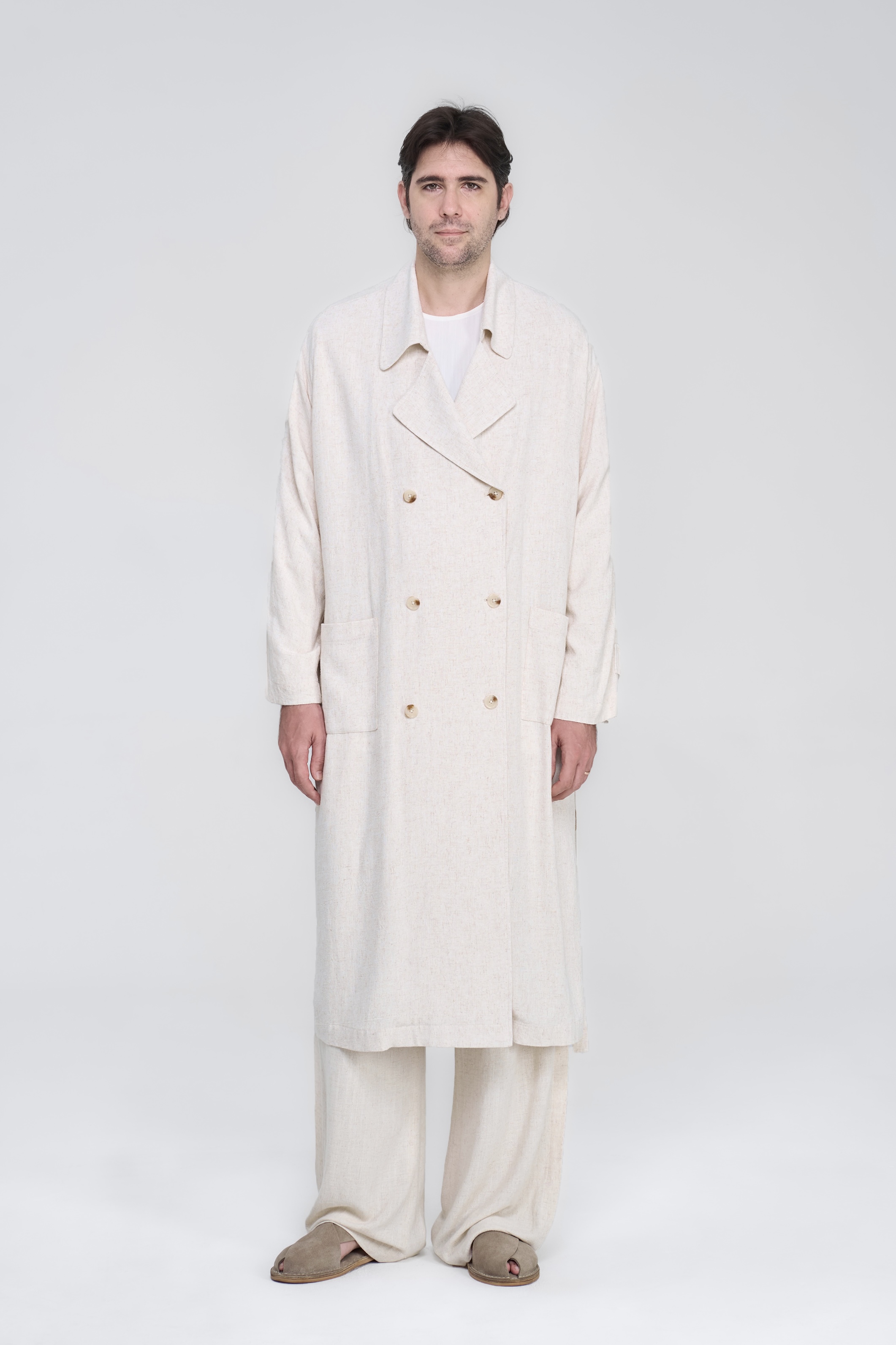 TORAZY COAT - IVORY 