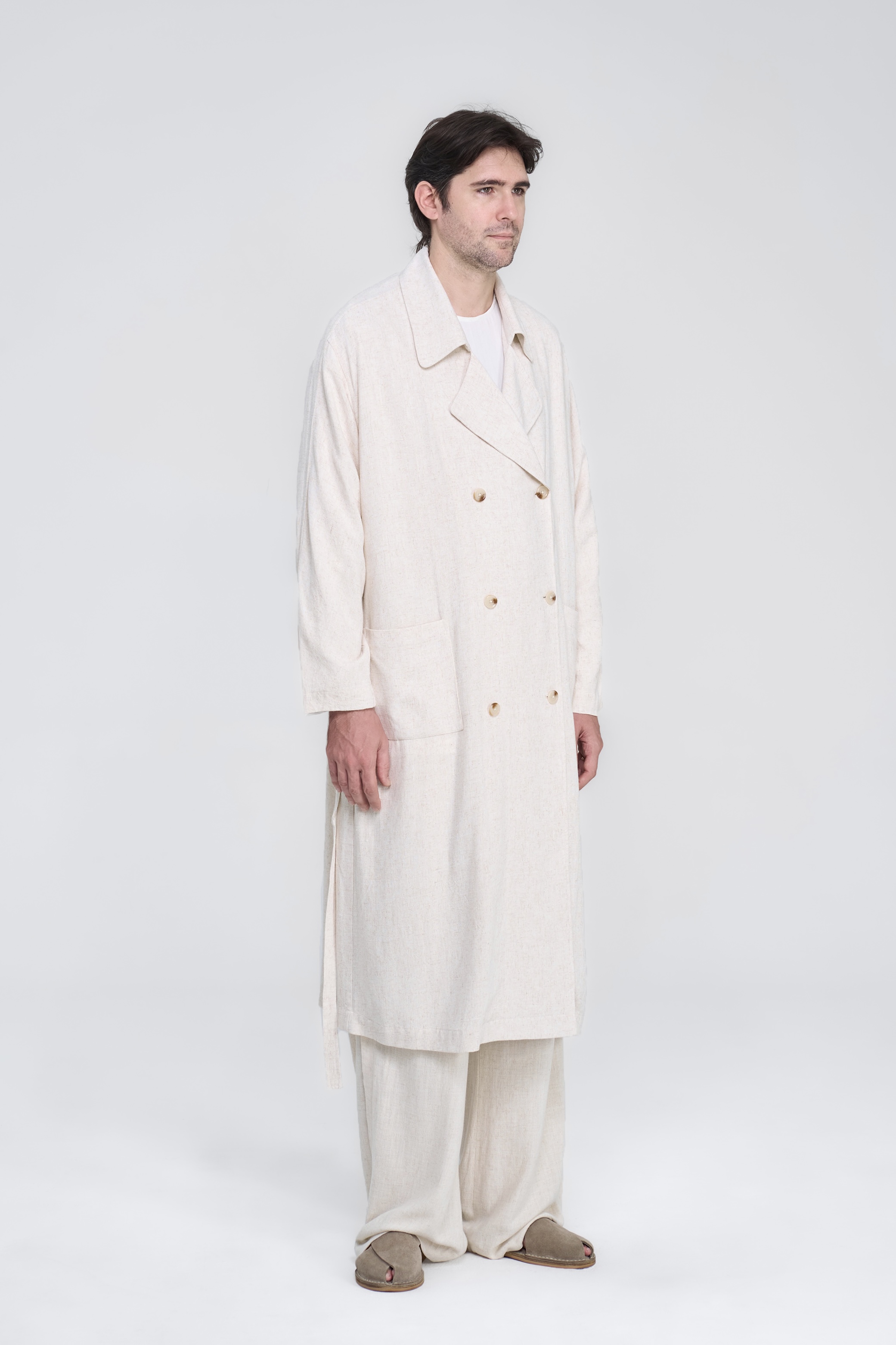 TORAZY COAT - IVORY 